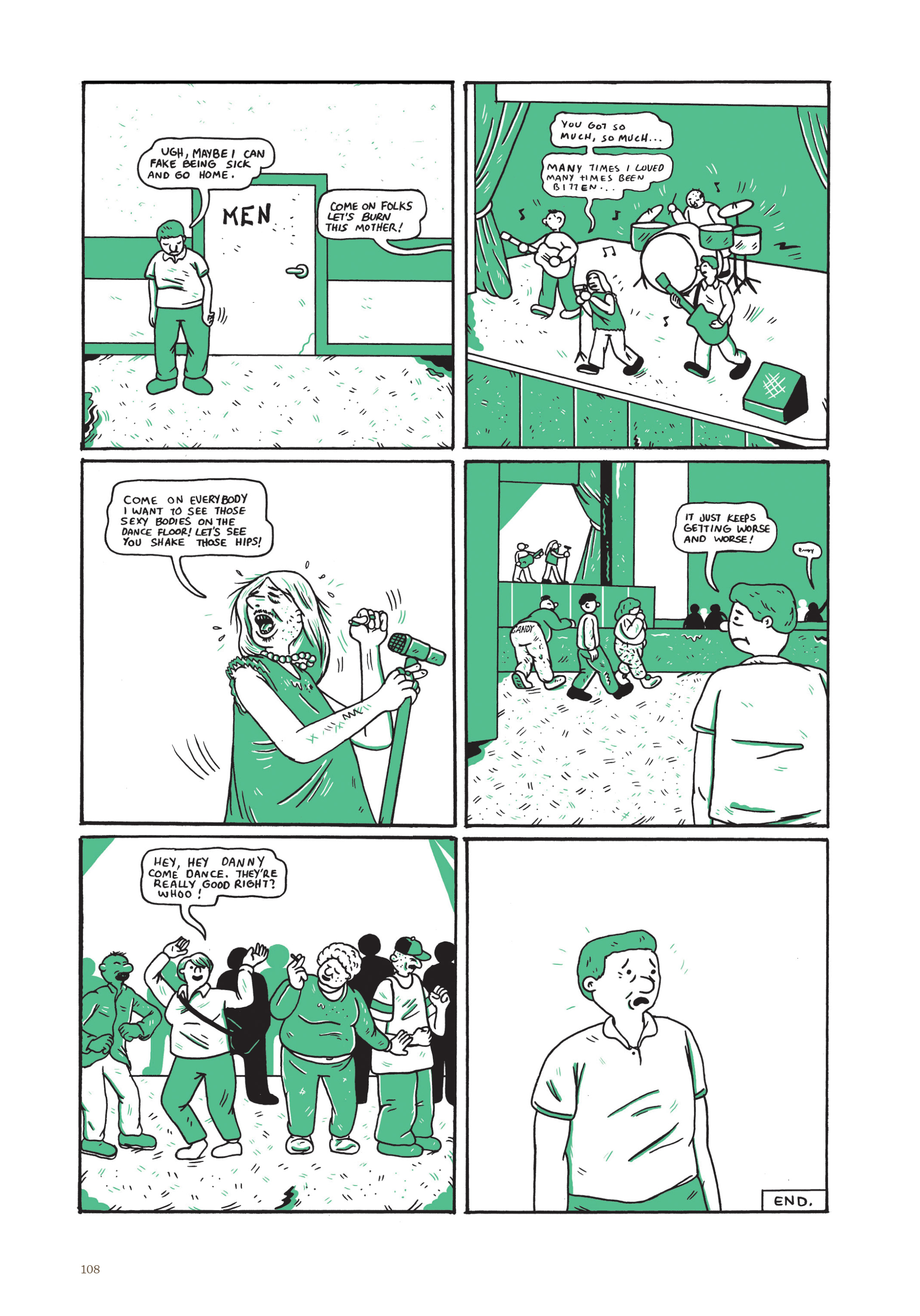 Read online Now: The New Comics Anthology comic -  Issue #4 - 109