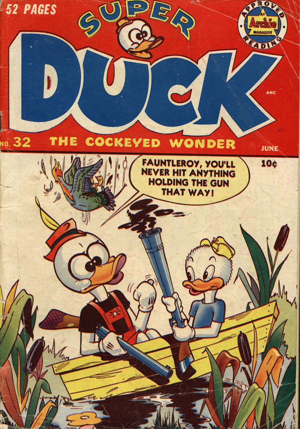 Read online Super Duck Comics comic -  Issue #32 - 1