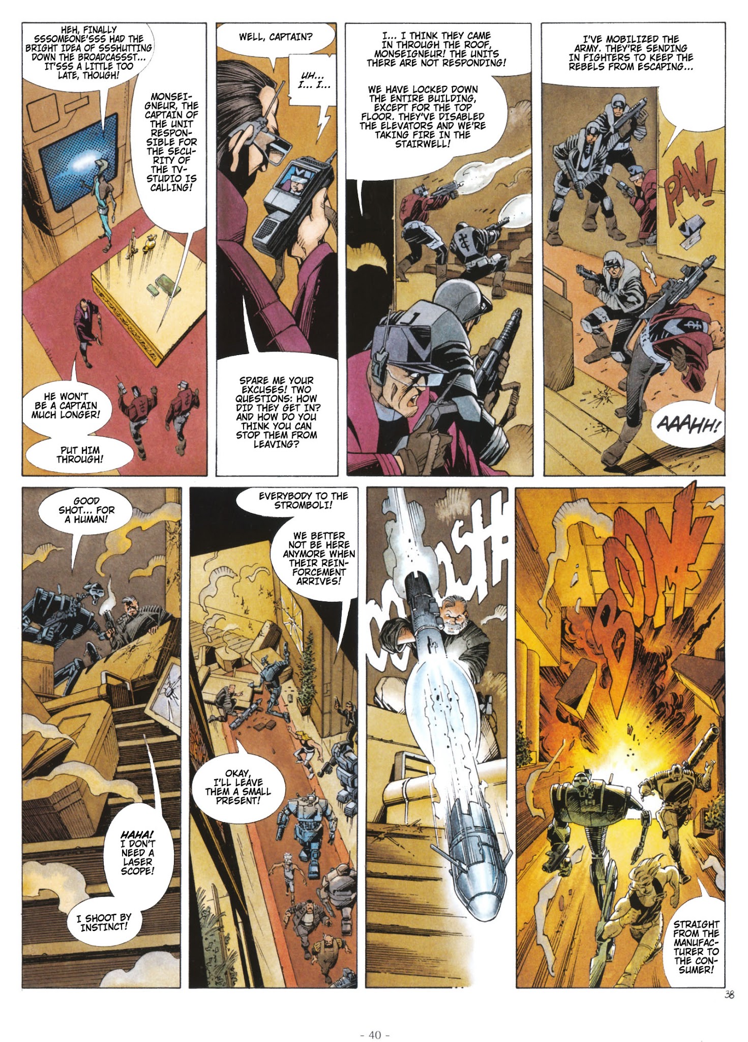 Read online Aquablue comic -  Issue #7 - 41