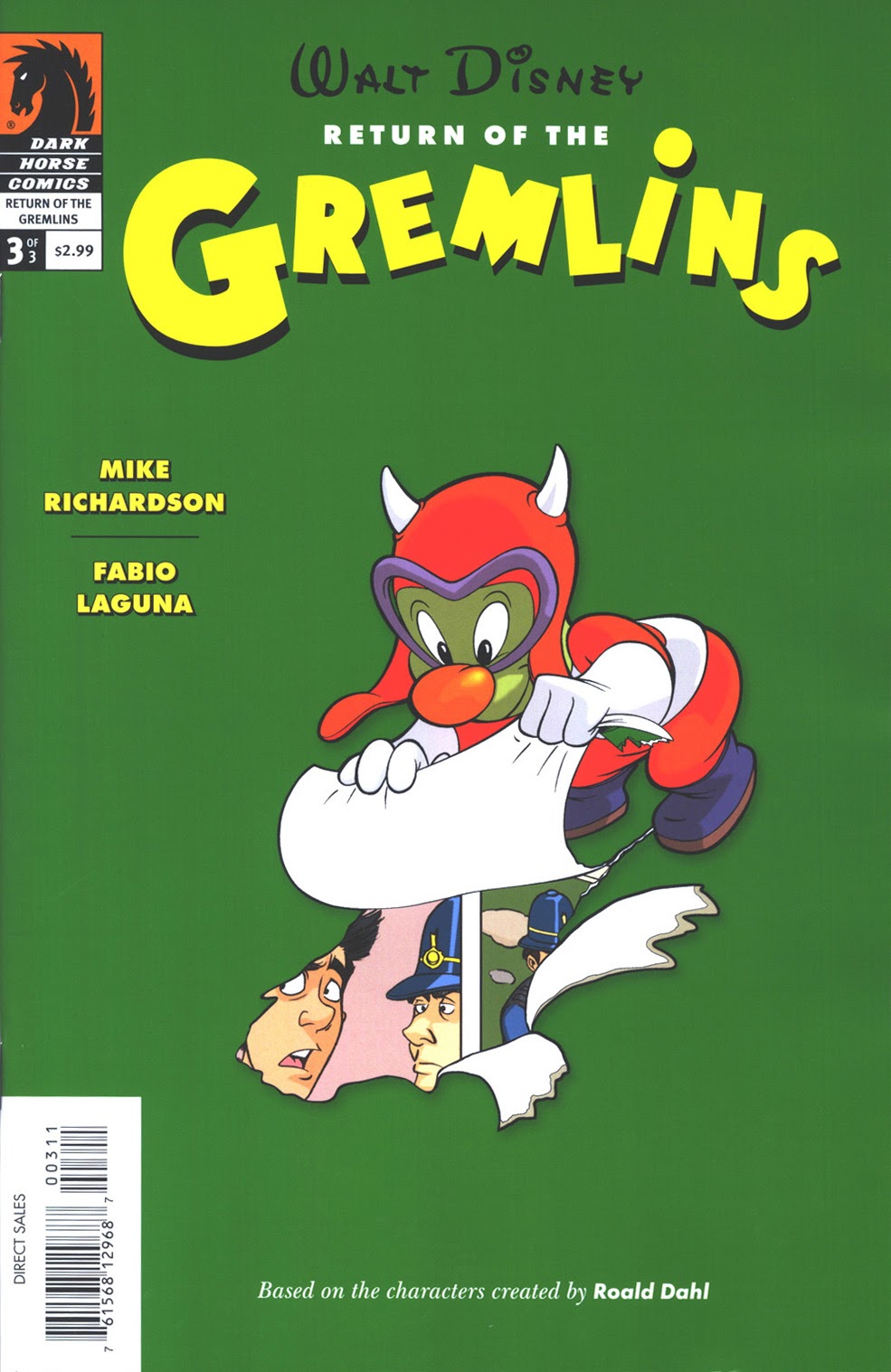 Read online Return of the Gremlins comic -  Issue #3 - 1