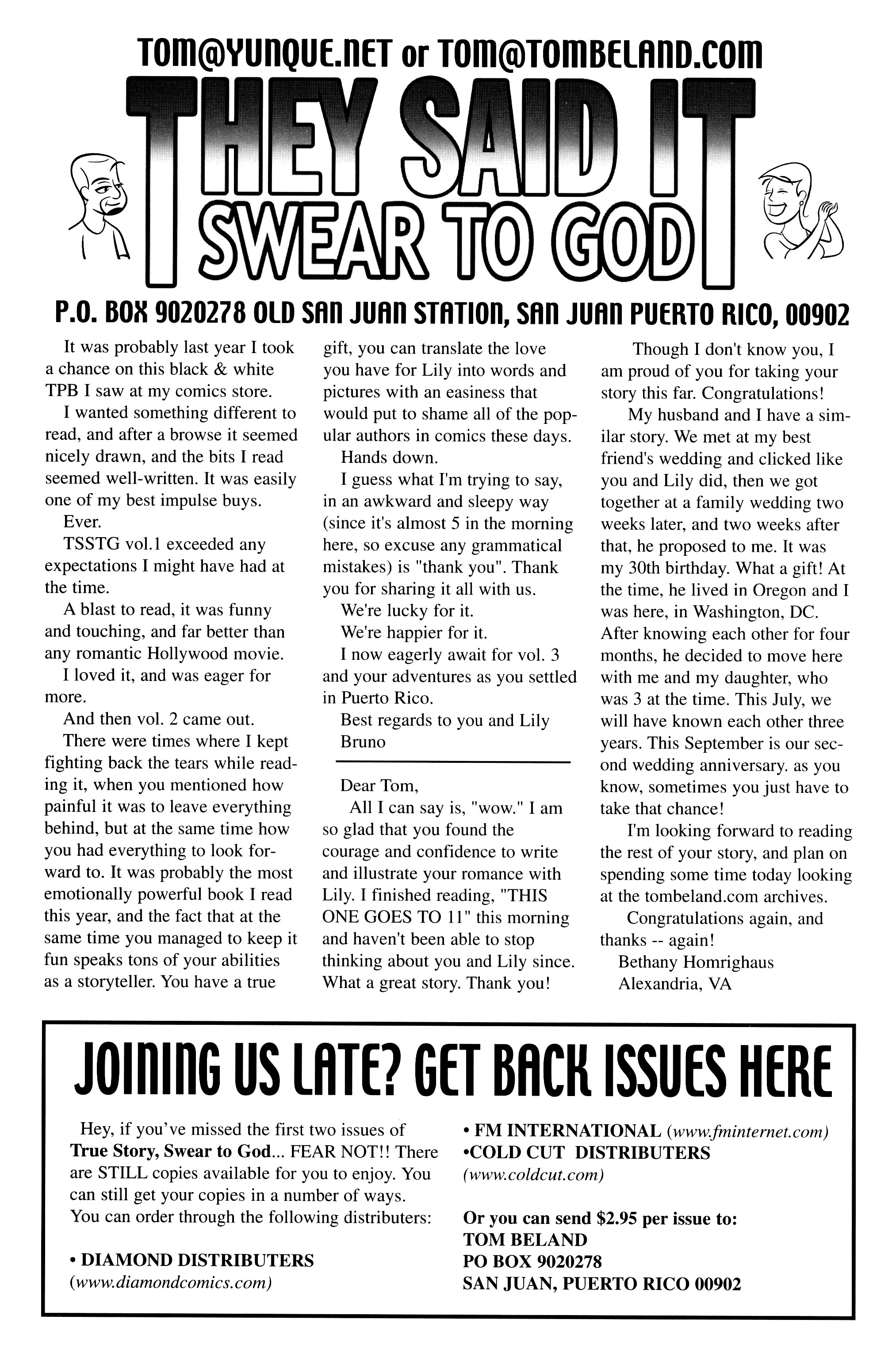 Read online True Story Swear To God (2000) comic -  Issue #14 - 27