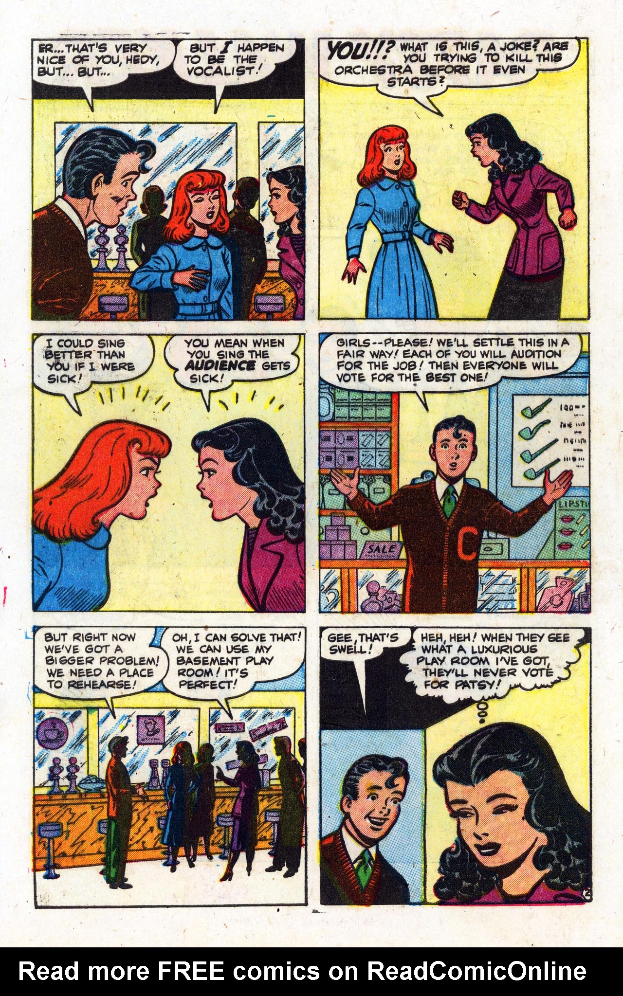 Read online Patsy Walker comic -  Issue #40 - 3