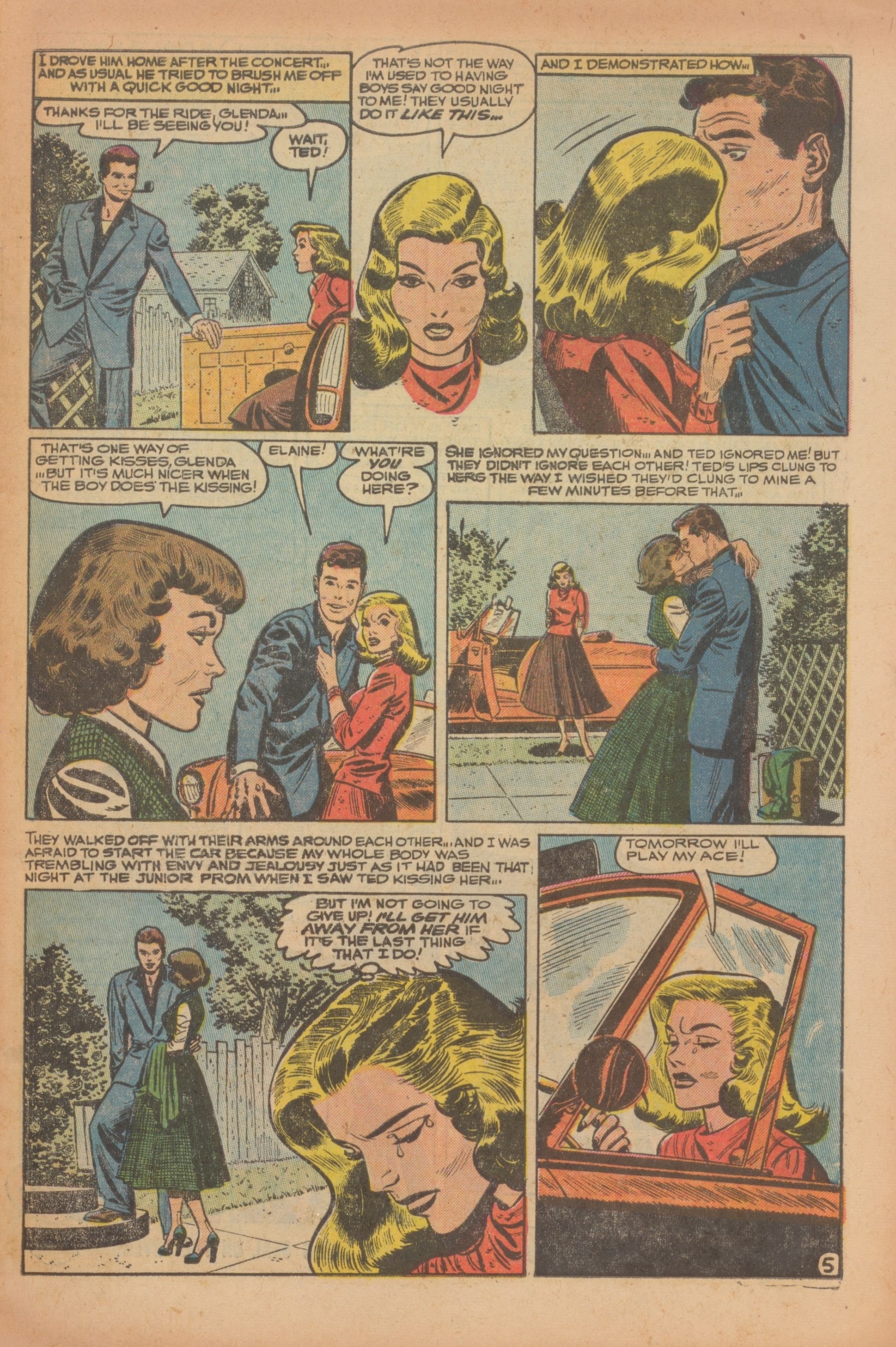 Read online Love Romances comic -  Issue #37 - 7