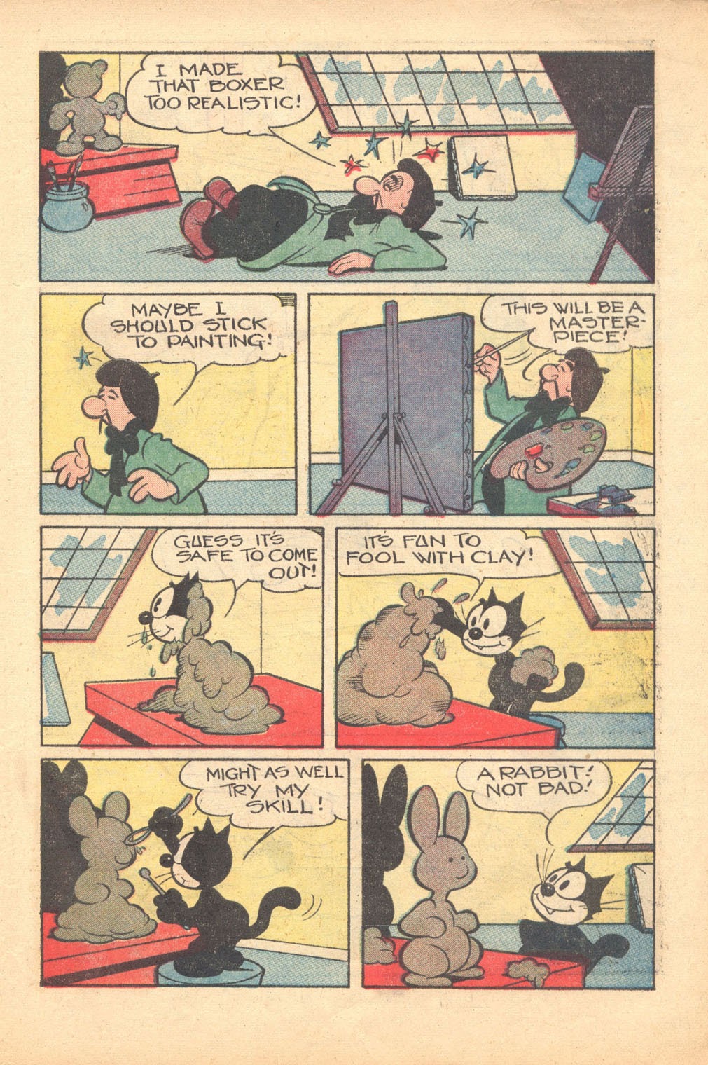 Read online Felix the Cat (1951) comic -  Issue #32 - 9