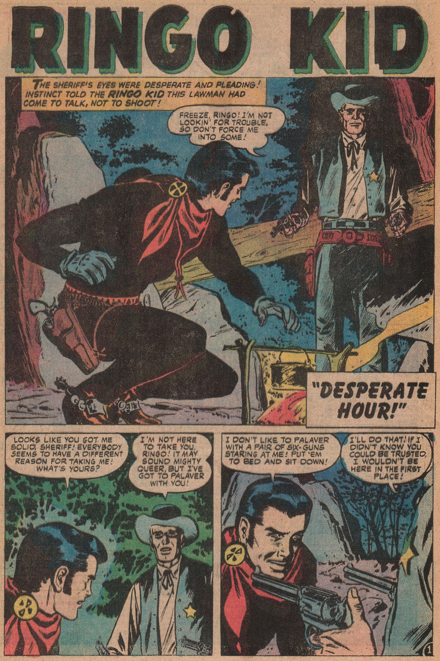 Read online Ringo Kid (1970) comic -  Issue #24 - 28