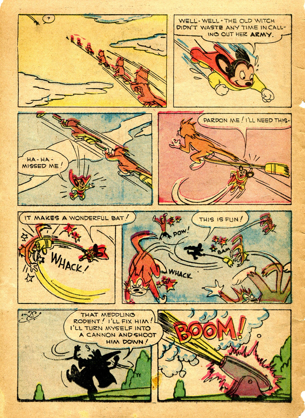 Read online Paul Terry's Mighty Mouse Comics comic -  Issue #28 - 32