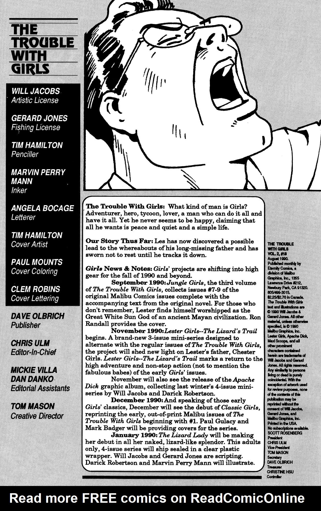 Read online The Trouble With Girls (1989) comic -  Issue #18 - 2