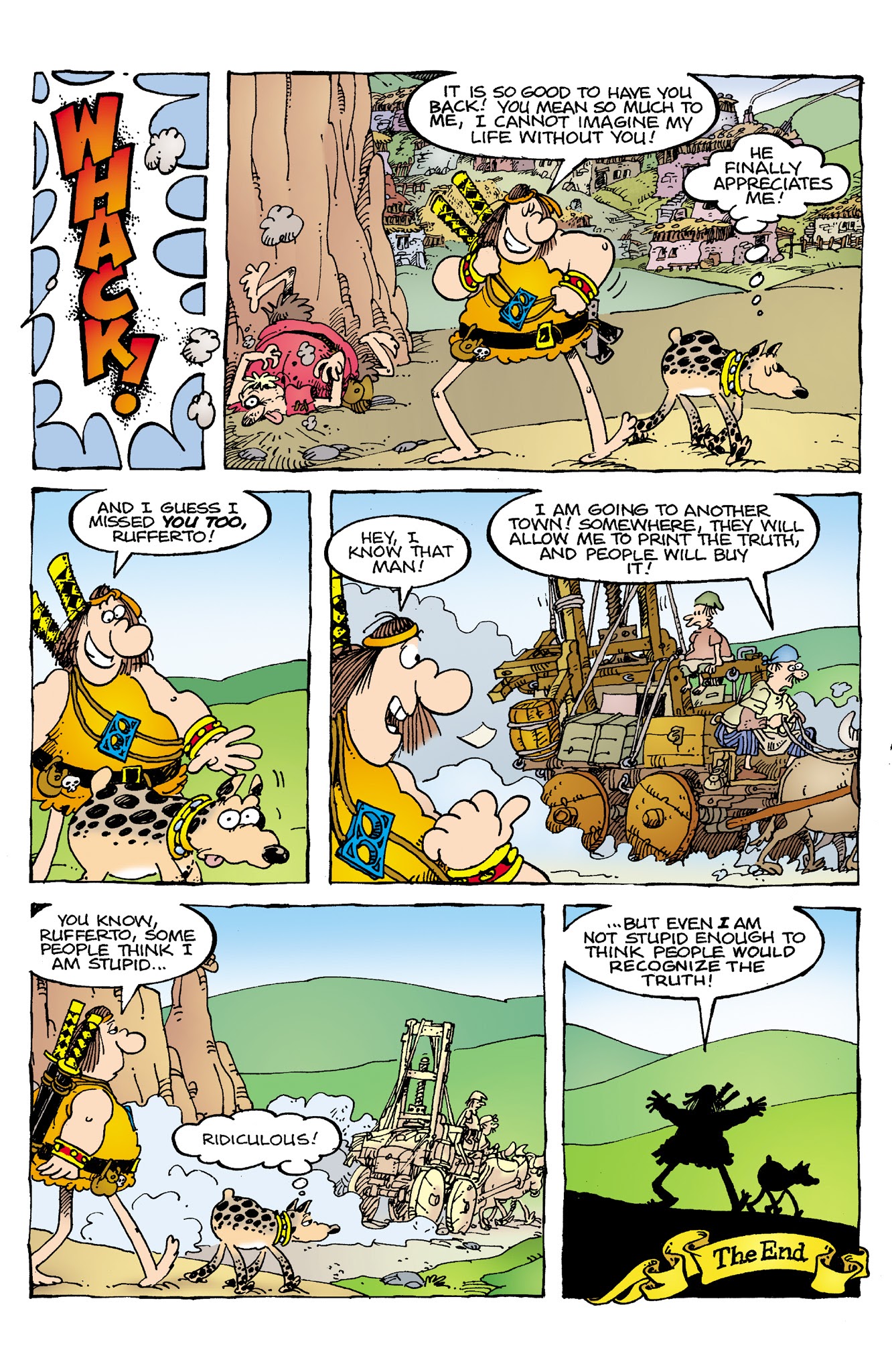 Read online Sergio Aragonés' Groo: Mightier Than the Sword comic -  Issue # _TPB - 103