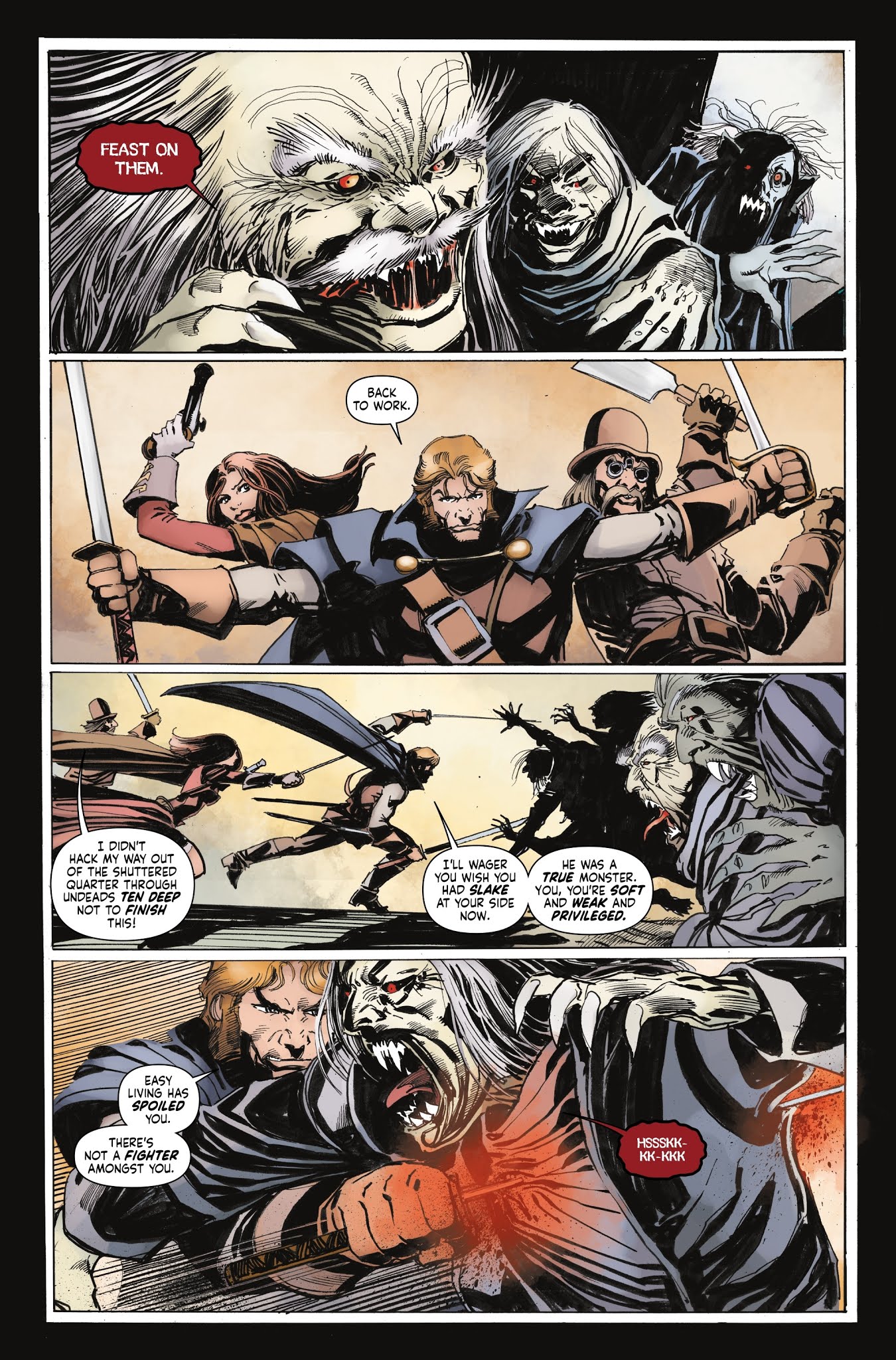 Read online Captain Kronos - Vampire Hunter comic -  Issue #4 - 20