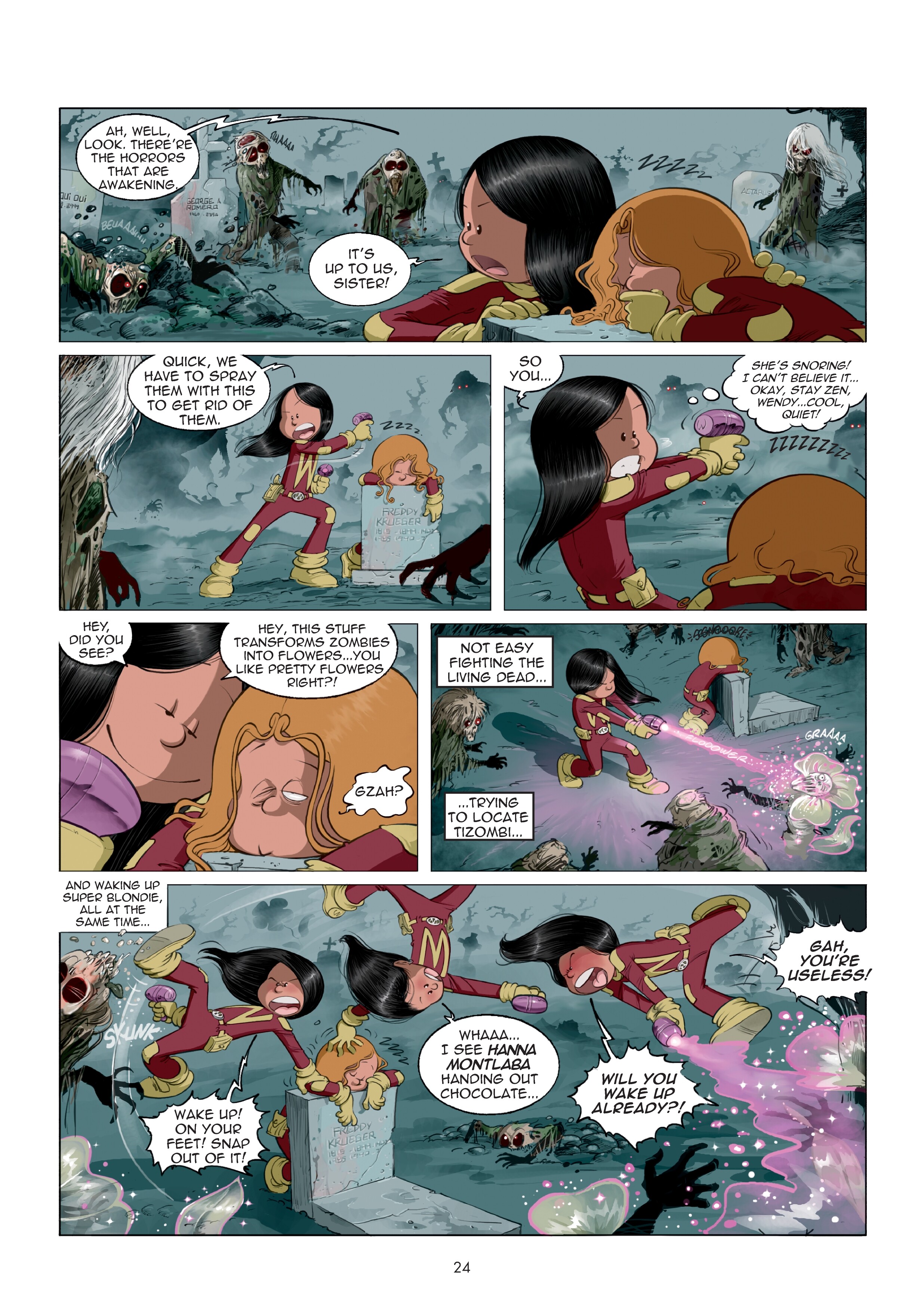 Read online The Super Sisters comic -  Issue # TPB - 25