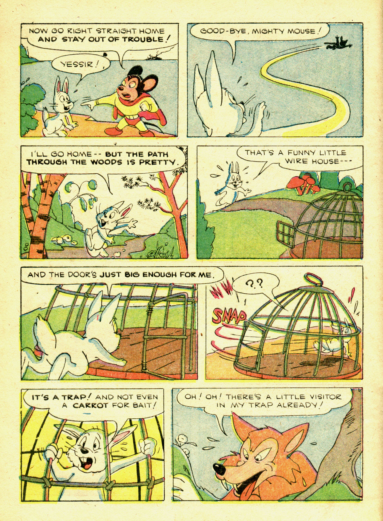 Read online Paul Terry's Mighty Mouse Comics comic -  Issue #30 - 4