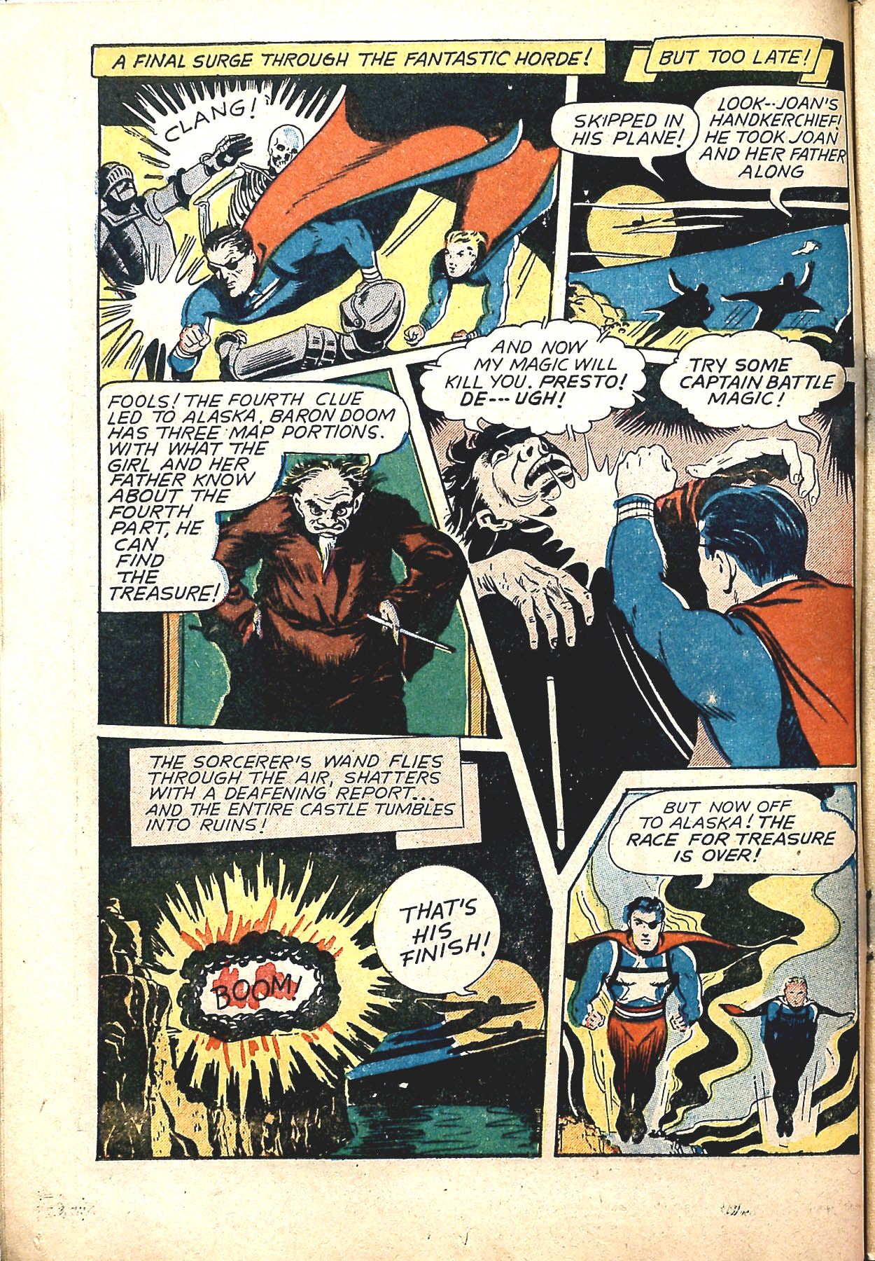 Read online Captain Battle Comics comic -  Issue #3 - 19