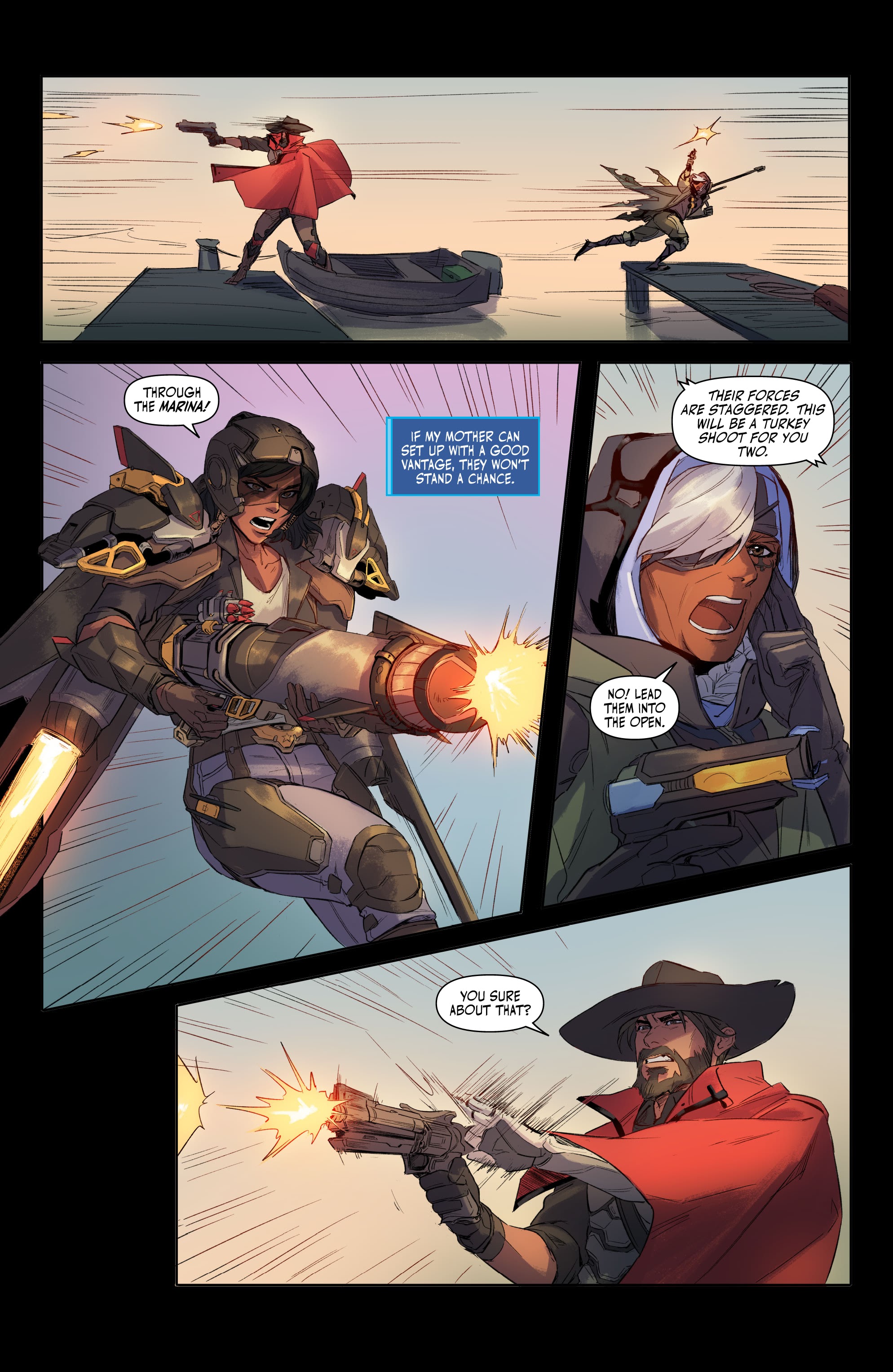 Read online Overwatch: New Blood comic -  Issue #2 - 12