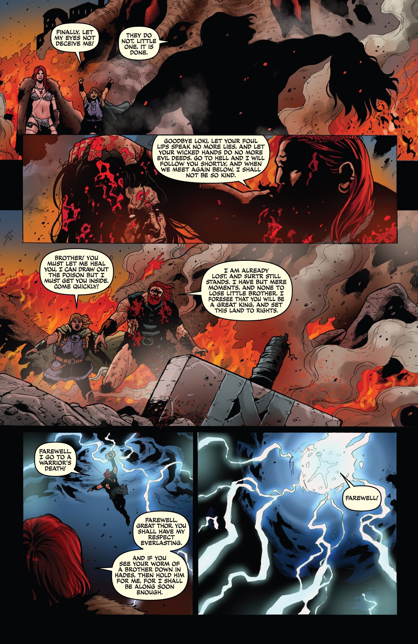 Read online Red Sonja: Revenge of the Gods comic -  Issue #5 - 16
