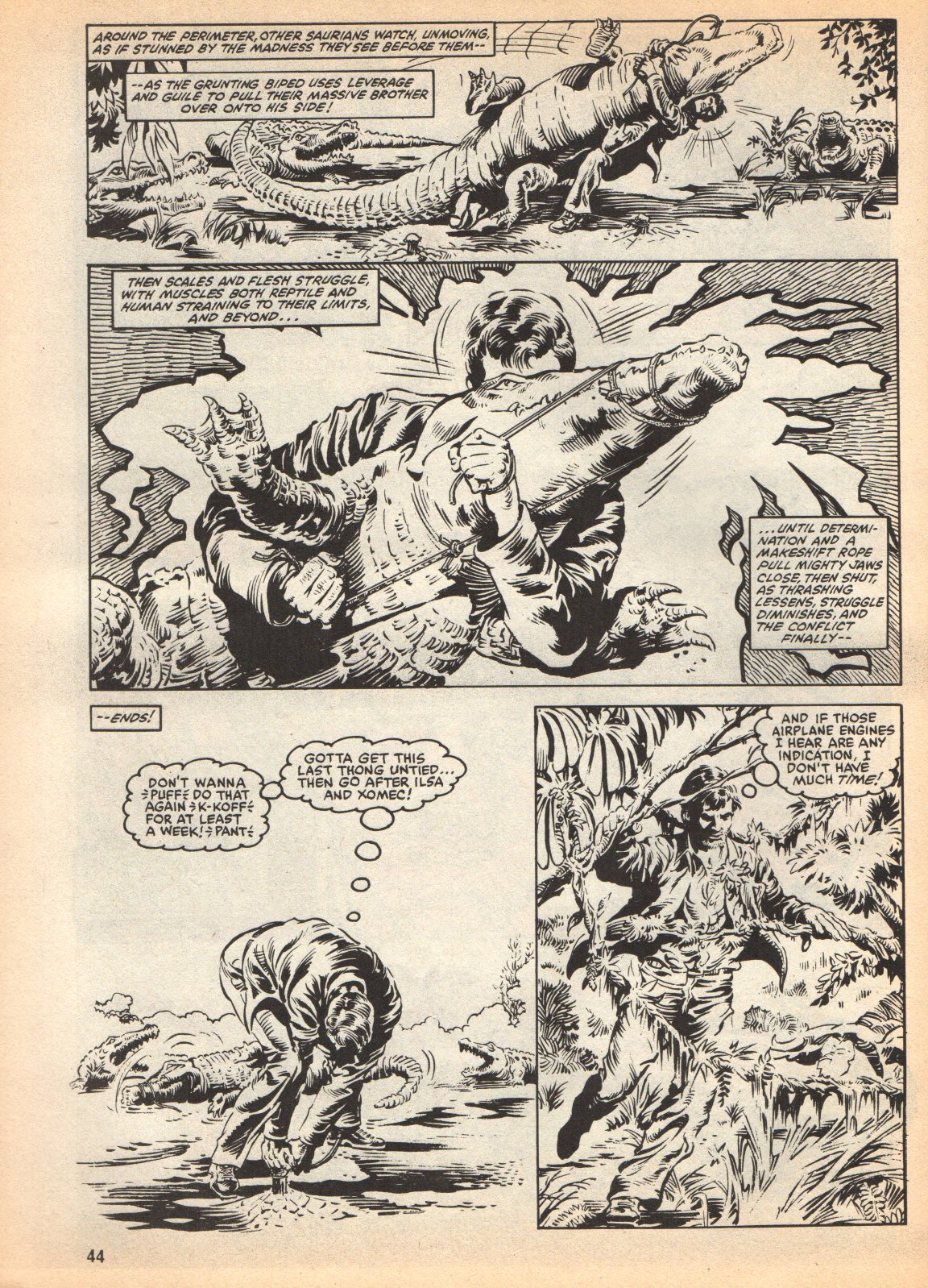 Read online Indiana Jones comic -  Issue #7 - 44