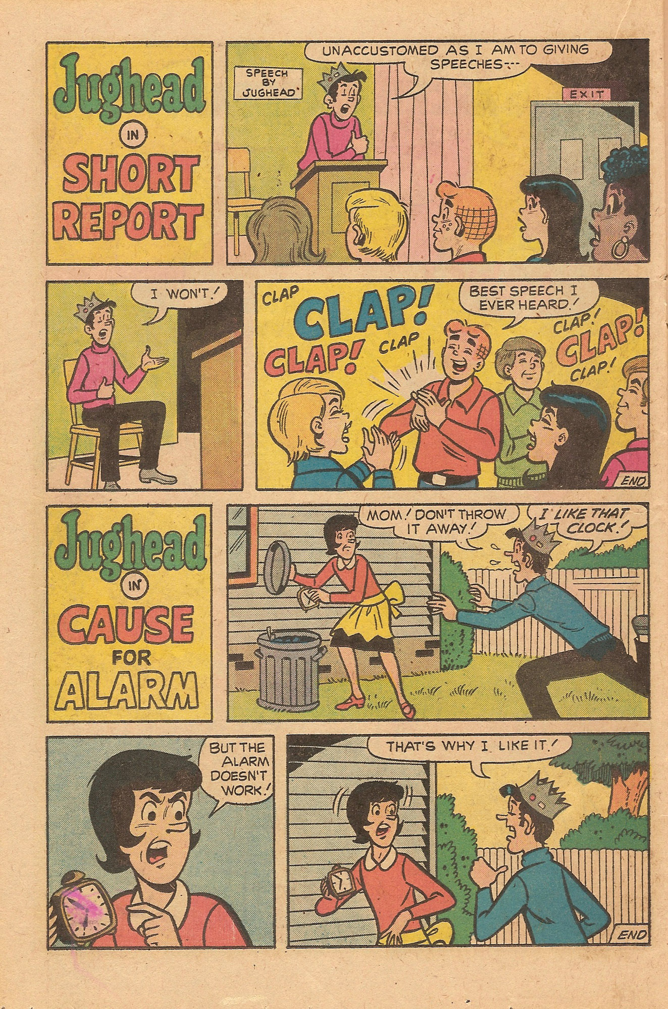Read online Jughead's Jokes comic -  Issue #39 - 22