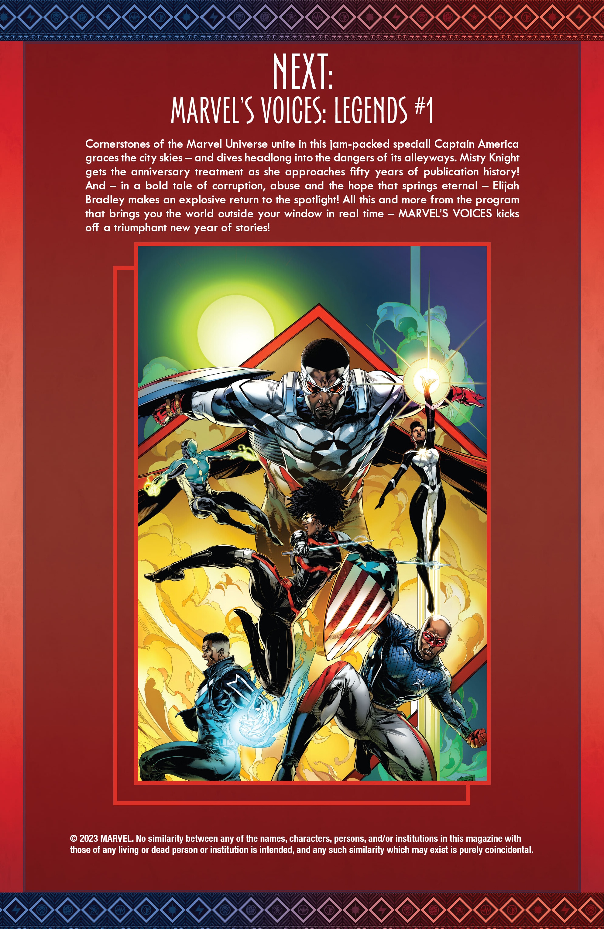 Read online Marvel's Voices: The Avengers comic -  Issue # Full - 49