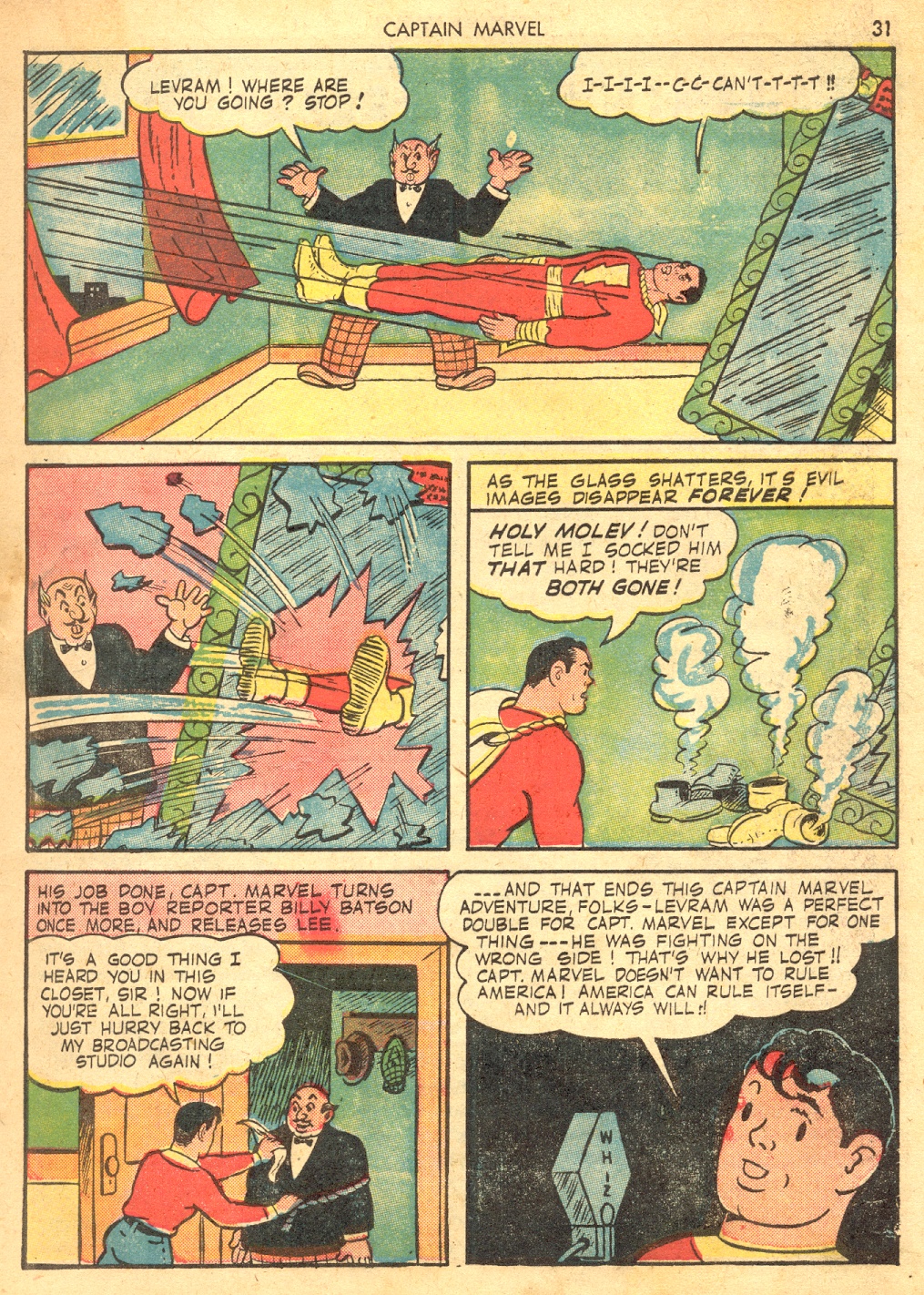 Read online Captain Marvel Adventures comic -  Issue #23 - 31