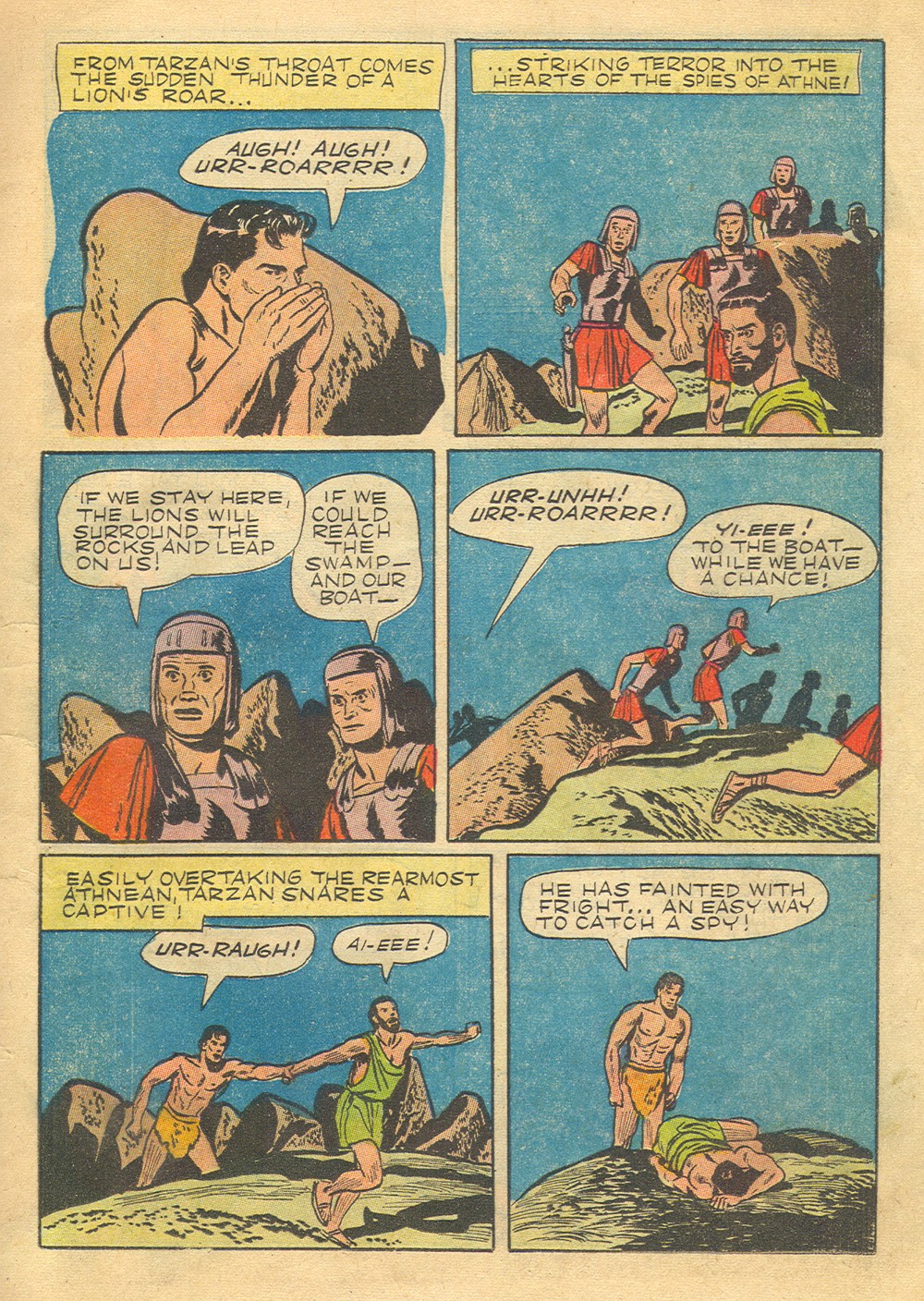 Read online Tarzan (1948) comic -  Issue #36 - 7