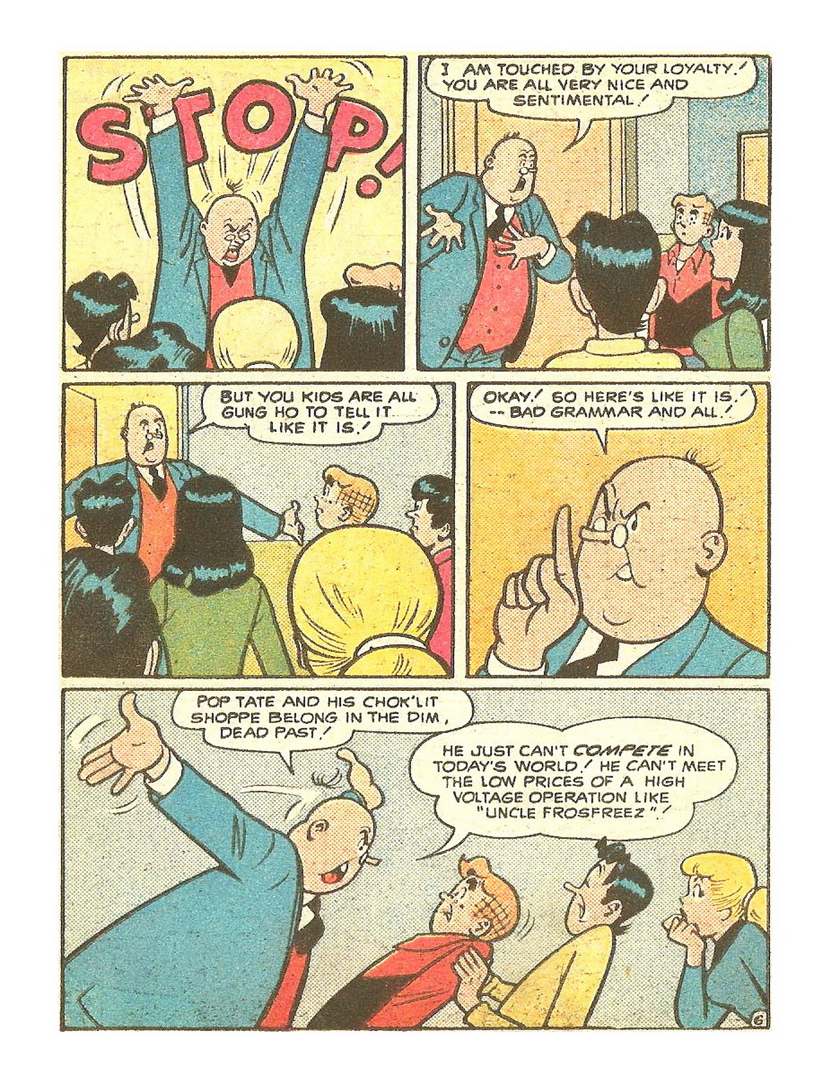 Read online Archie's Double Digest Magazine comic -  Issue #38 - 57