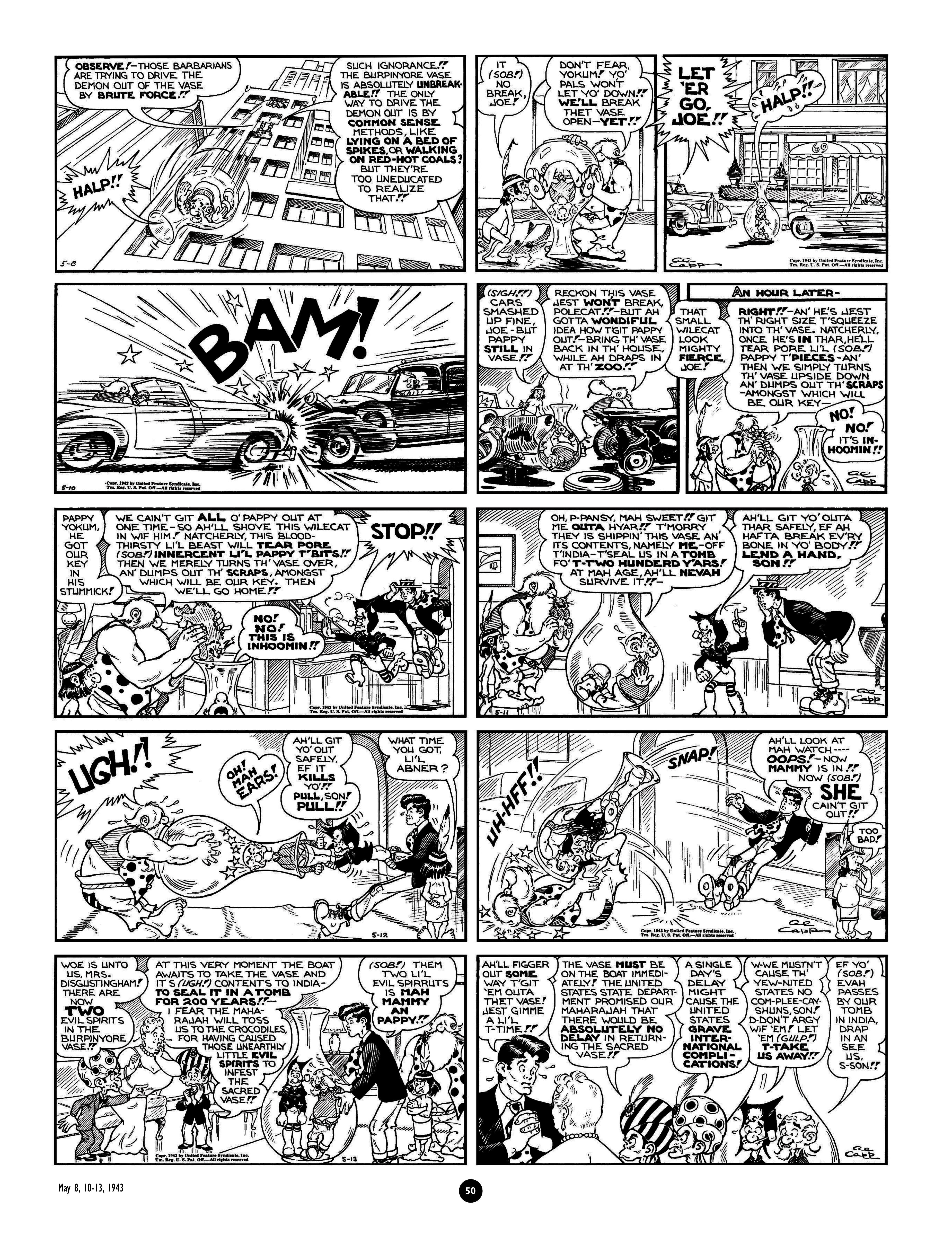 Read online Al Capp's Li'l Abner Complete Daily & Color Sunday Comics comic -  Issue # TPB 5 (Part 1) - 51