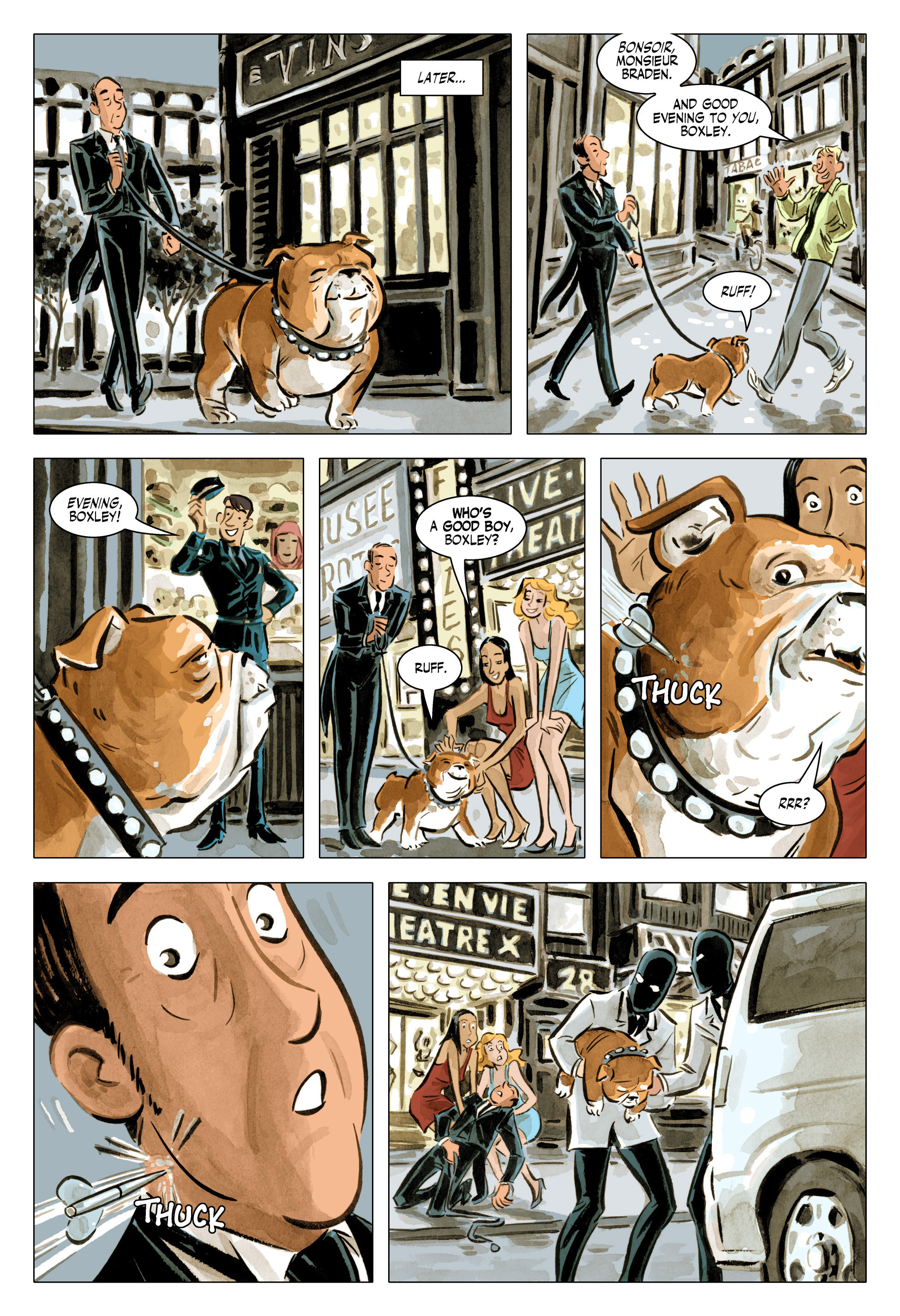 Read online Bandette (2012) comic -  Issue #10 - 14