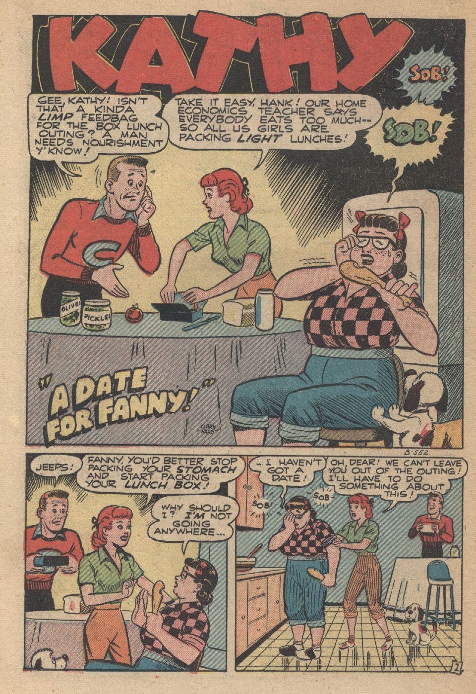 Read online Kathy (1949) comic -  Issue #1 - 22