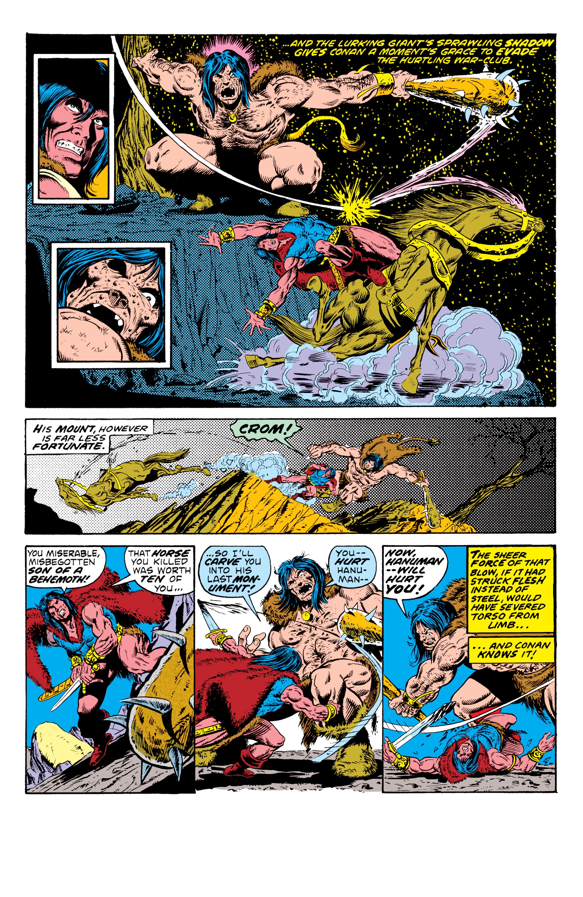 Read online Conan the Barbarian Epic Collection: The Original Marvel Years - Of Once and Future Kings comic -  Issue # TPB (Part 1) - 81