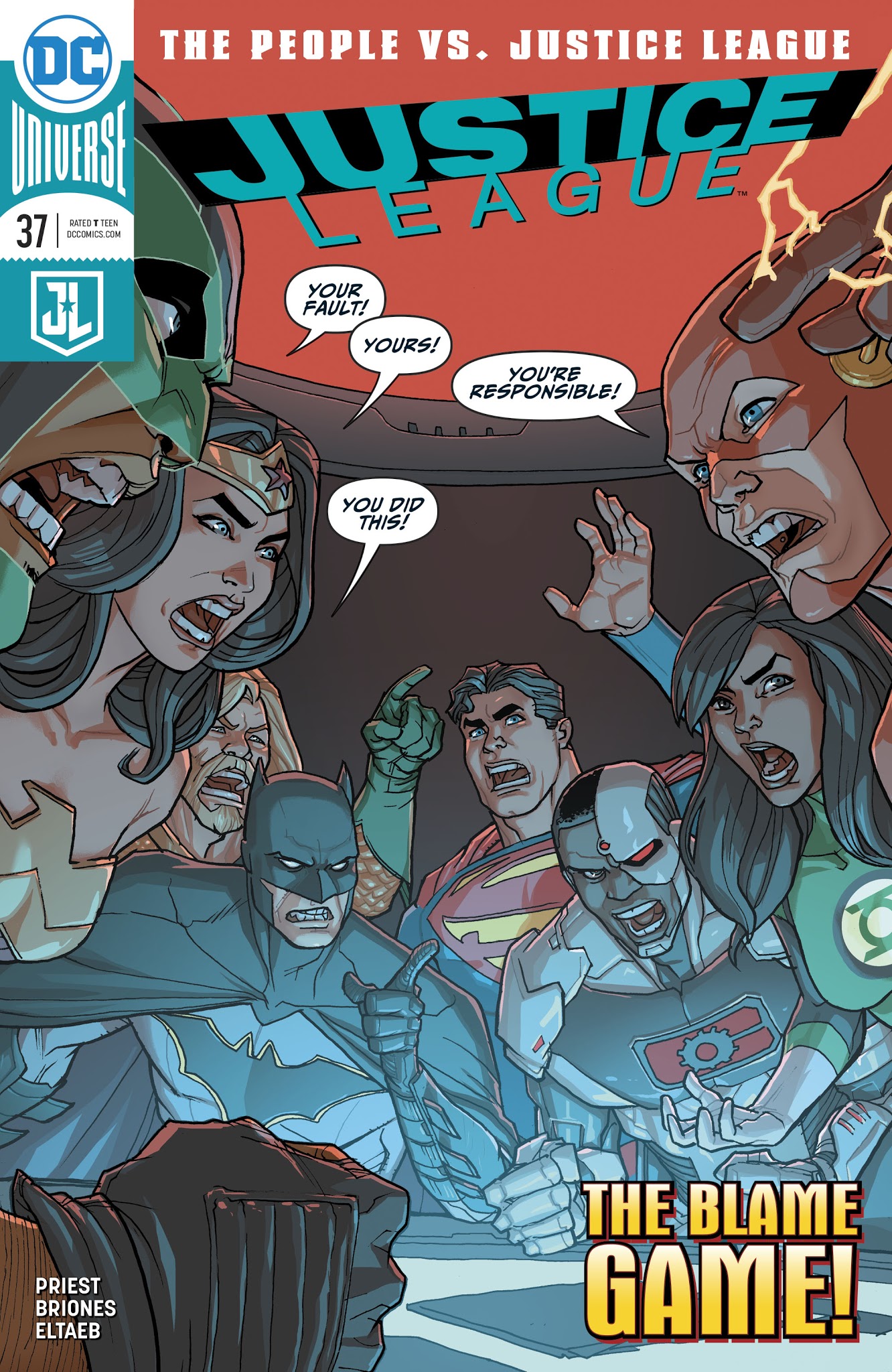 Read online Justice League (2016) comic -  Issue #37 - 1