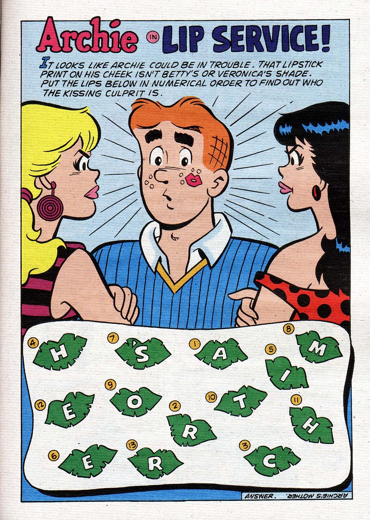 Read online Archie's Double Digest Magazine comic -  Issue #149 - 144