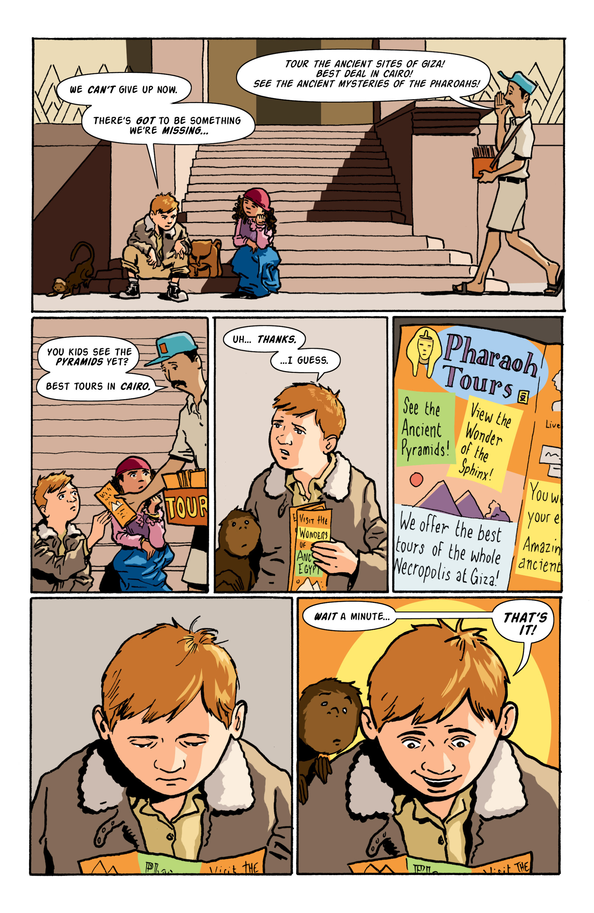 Read online Rocket Robinson and the Pharaoh's Fortune comic -  Issue # TPB (Part 2) - 24