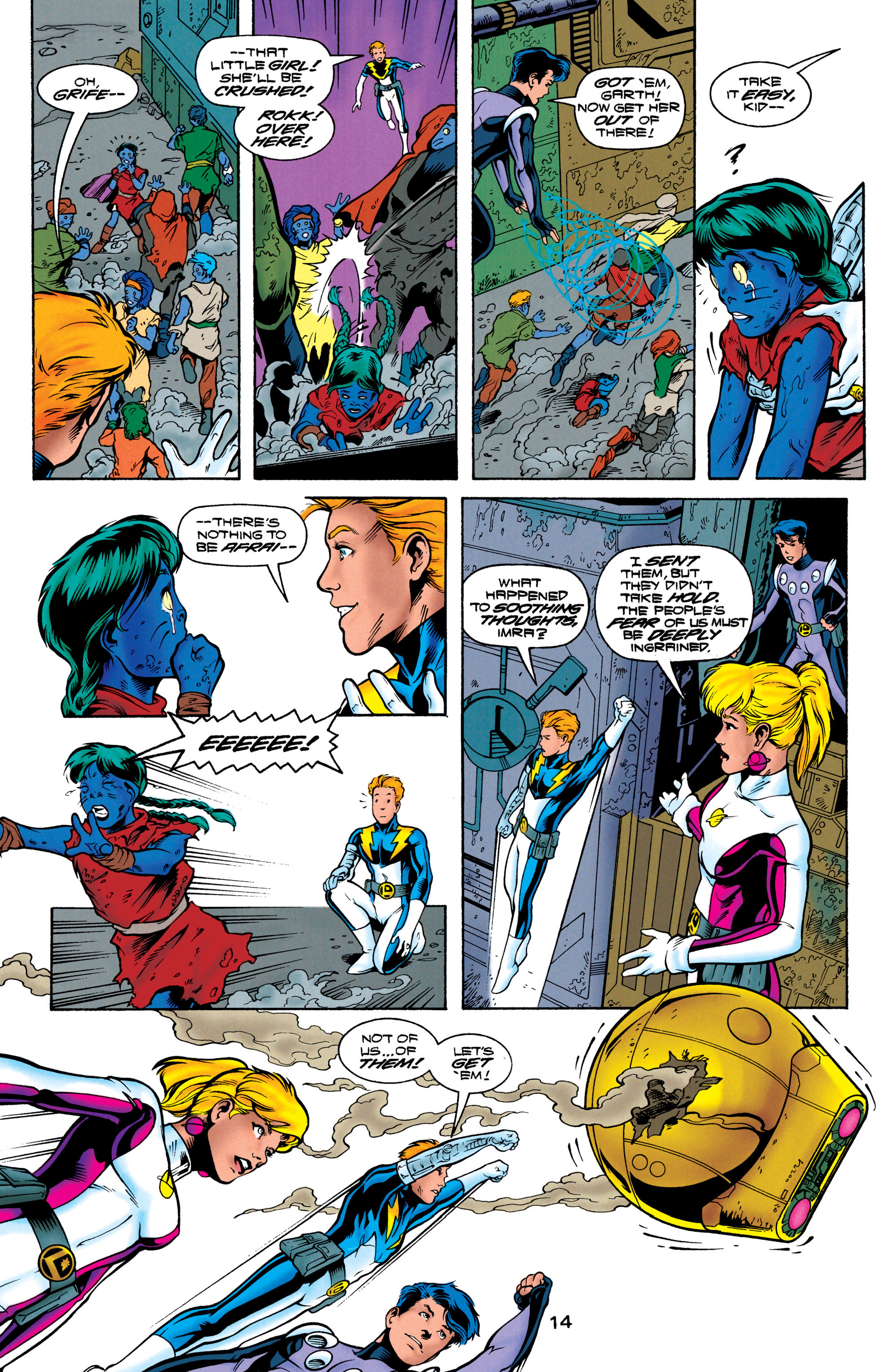 Read online Legionnaires comic -  Issue #75 - 14