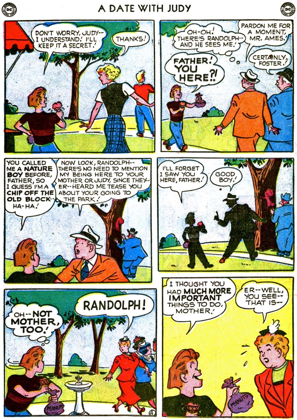 Read online A Date with Judy comic -  Issue #21 - 23