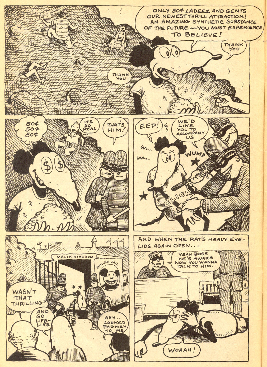 Read online Mickey Rat comic -  Issue #2 - 7