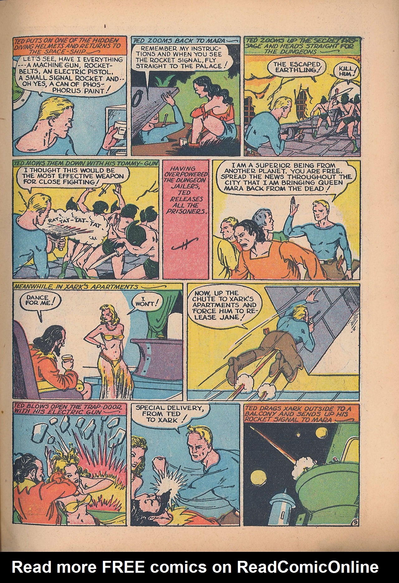 Read online Exciting Comics comic -  Issue #4 - 11