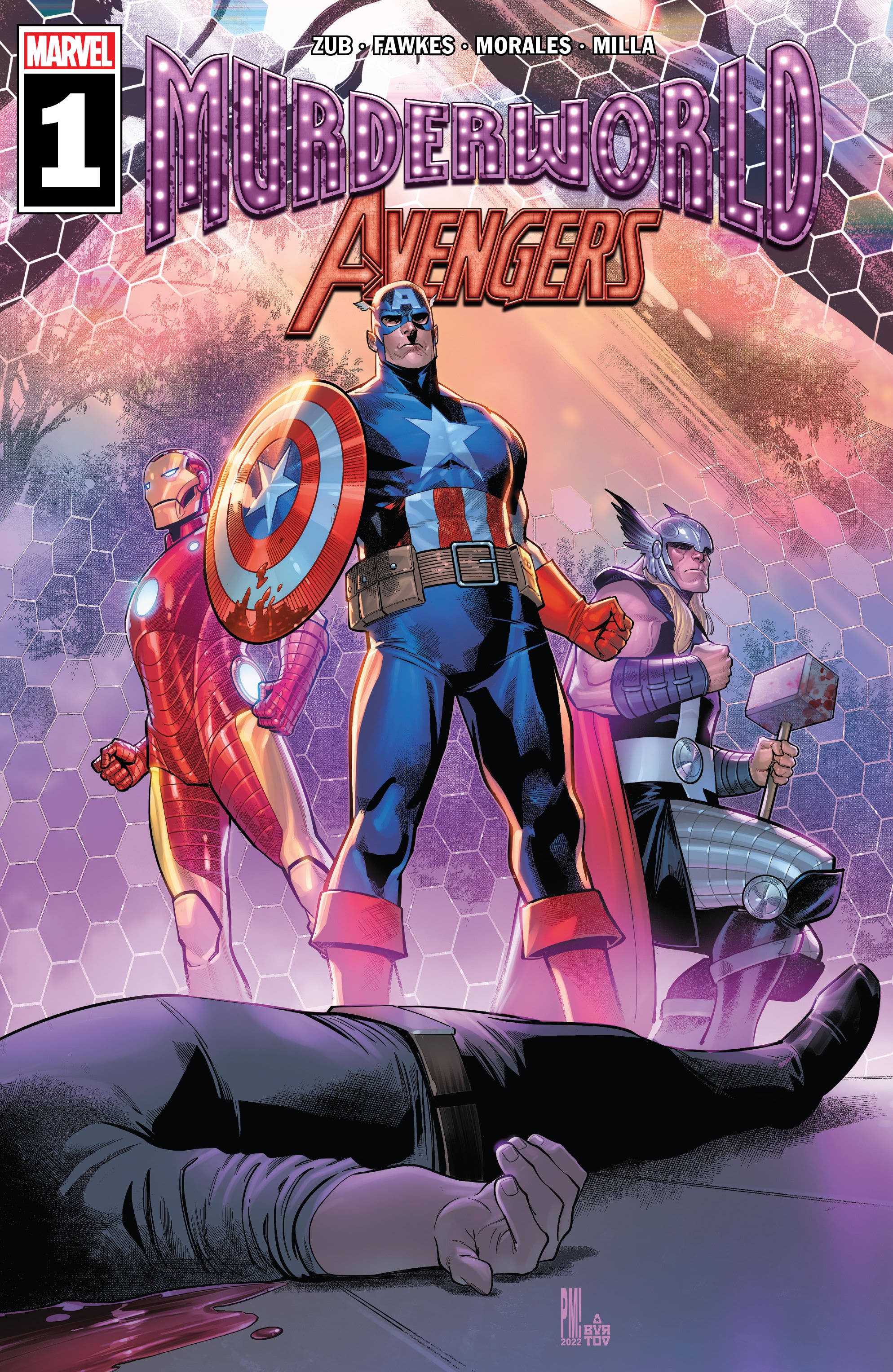 Read online Murderworld: Avengers comic -  Issue #1 - 1