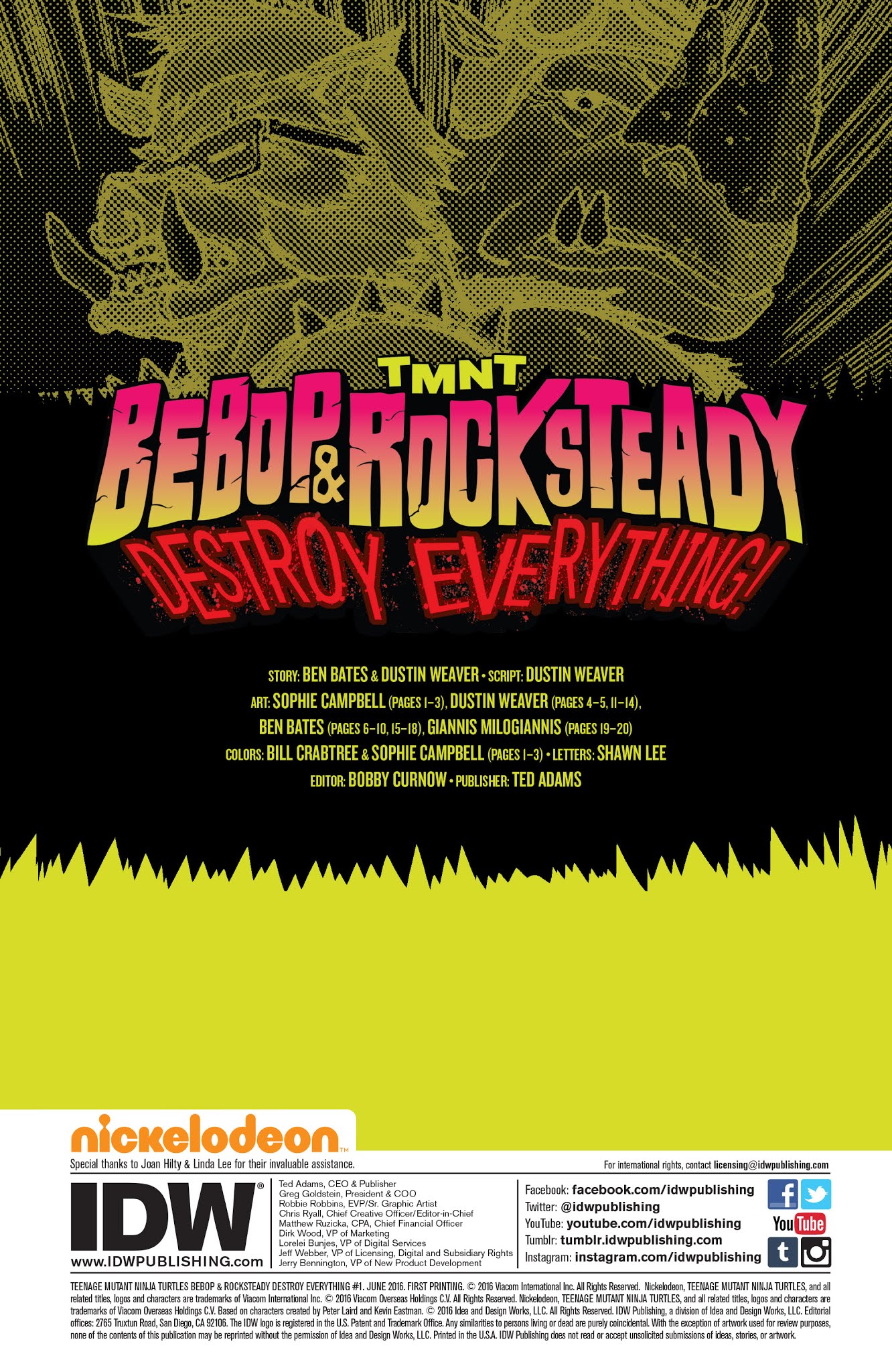 Read online Teenage Mutant Ninja Turtles: Bebop & Rocksteady Hit the Road comic -  Issue #1 - 23