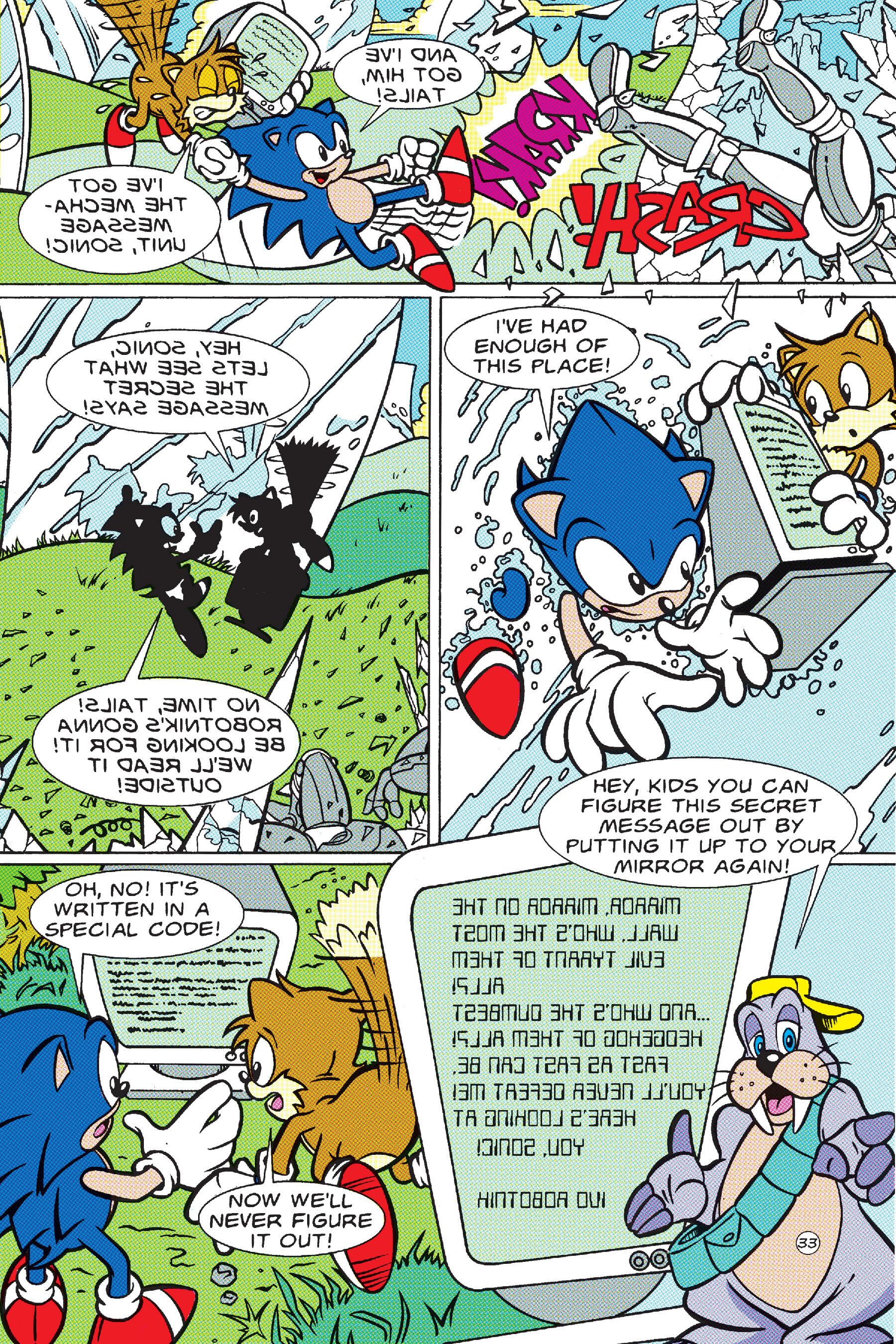 Read online Sonic The Hedgehog In Your Face Special comic -  Issue # Full - 28