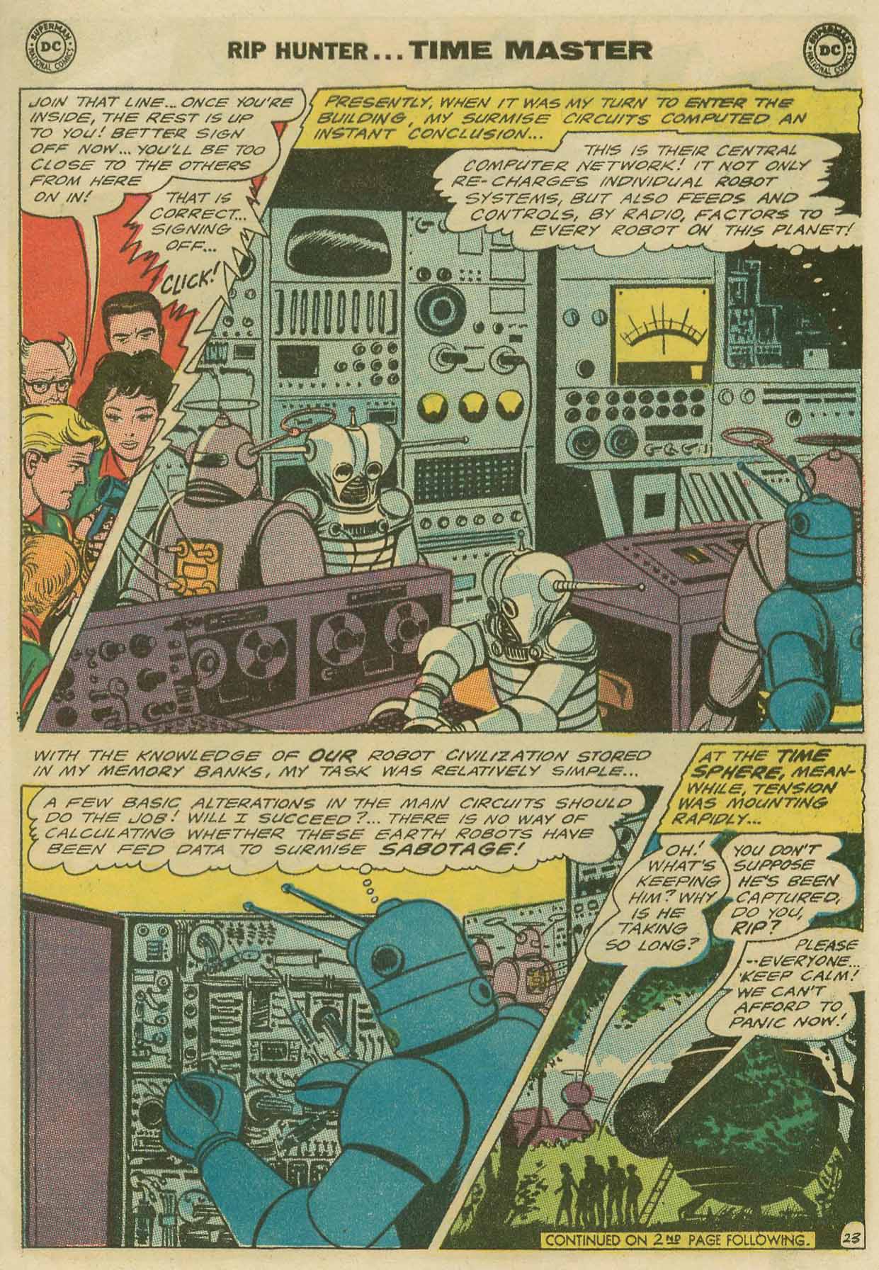 Read online Rip Hunter...Time Master comic -  Issue #27 - 29