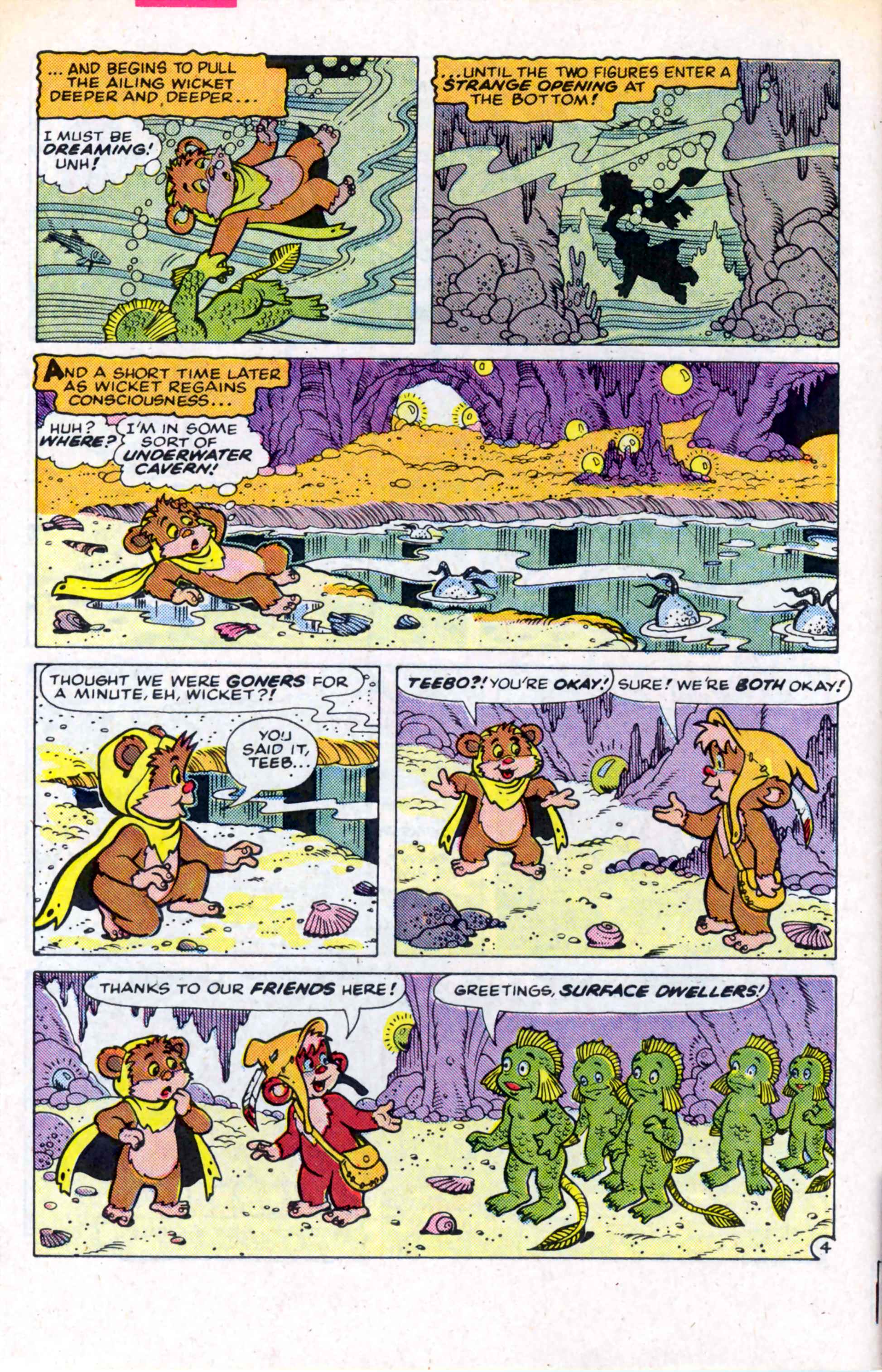 Read online Ewoks (1987) comic -  Issue #9 - 5