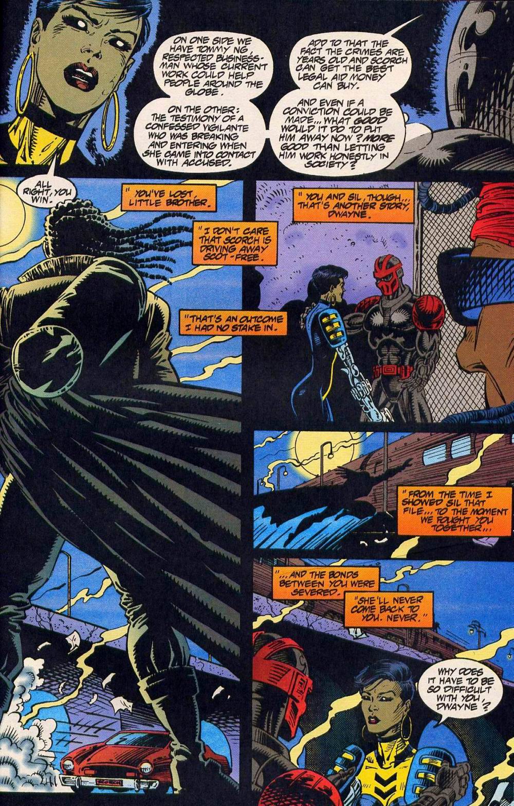 Read online Night Thrasher comic -  Issue #14 - 22