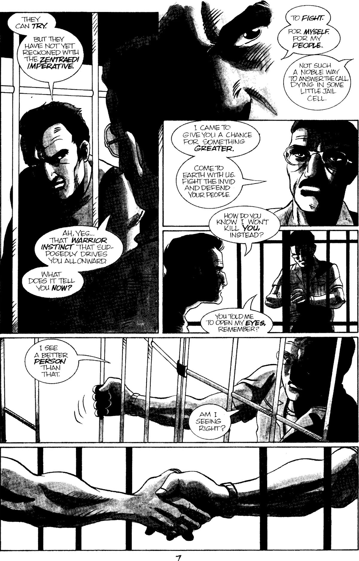 Read online Robotech: Invid War comic -  Issue #8 - 9