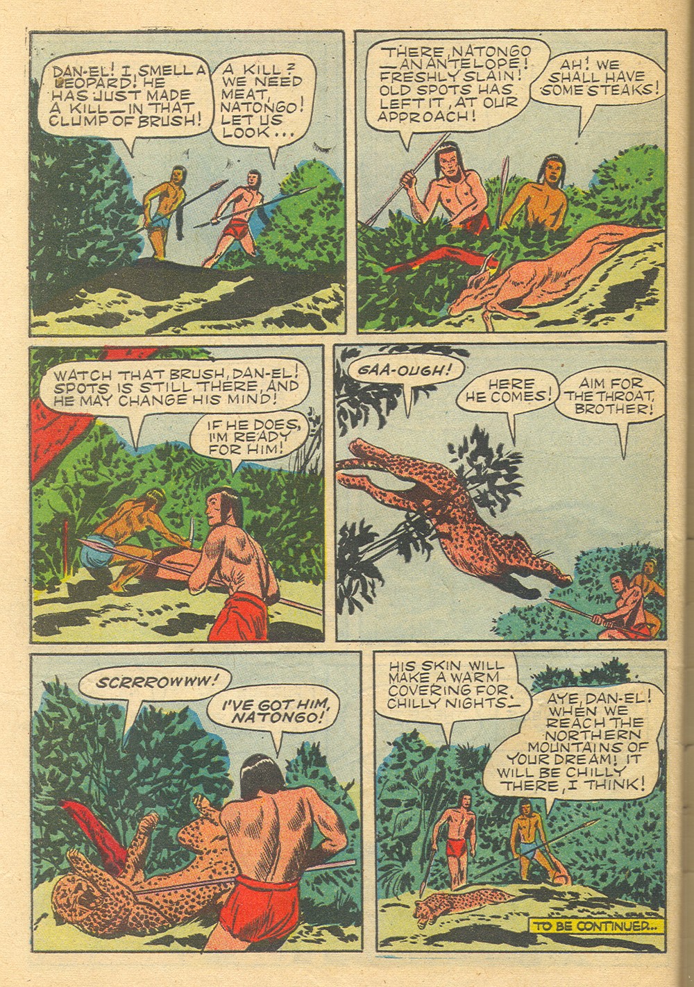 Read online Tarzan (1948) comic -  Issue #36 - 50