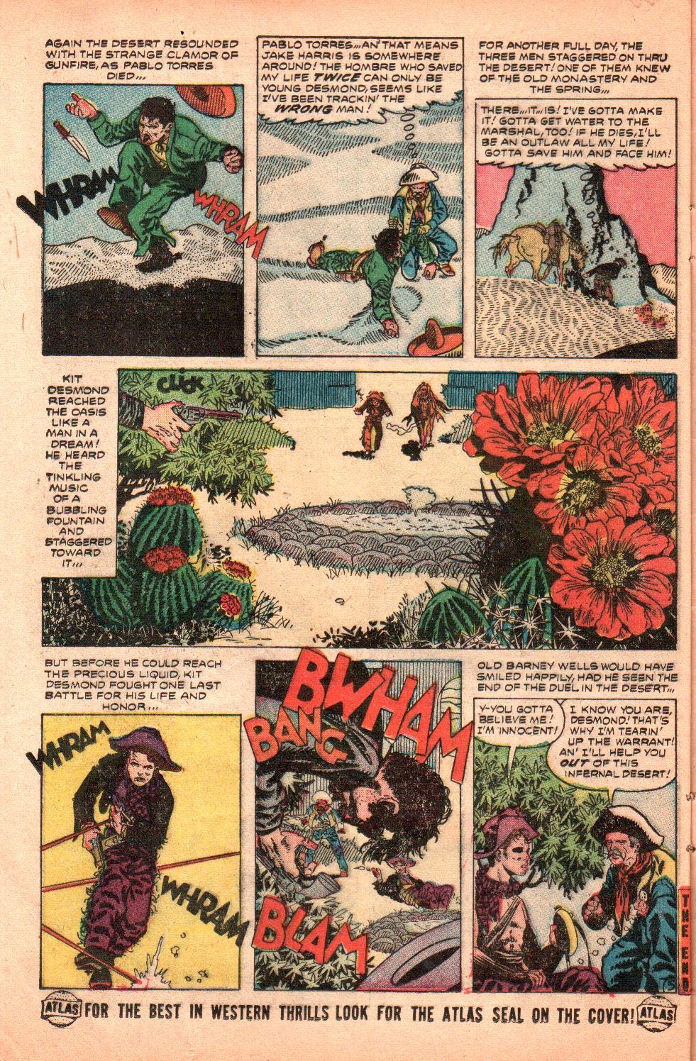 Read online Outlaw Fighters comic -  Issue #3 - 24