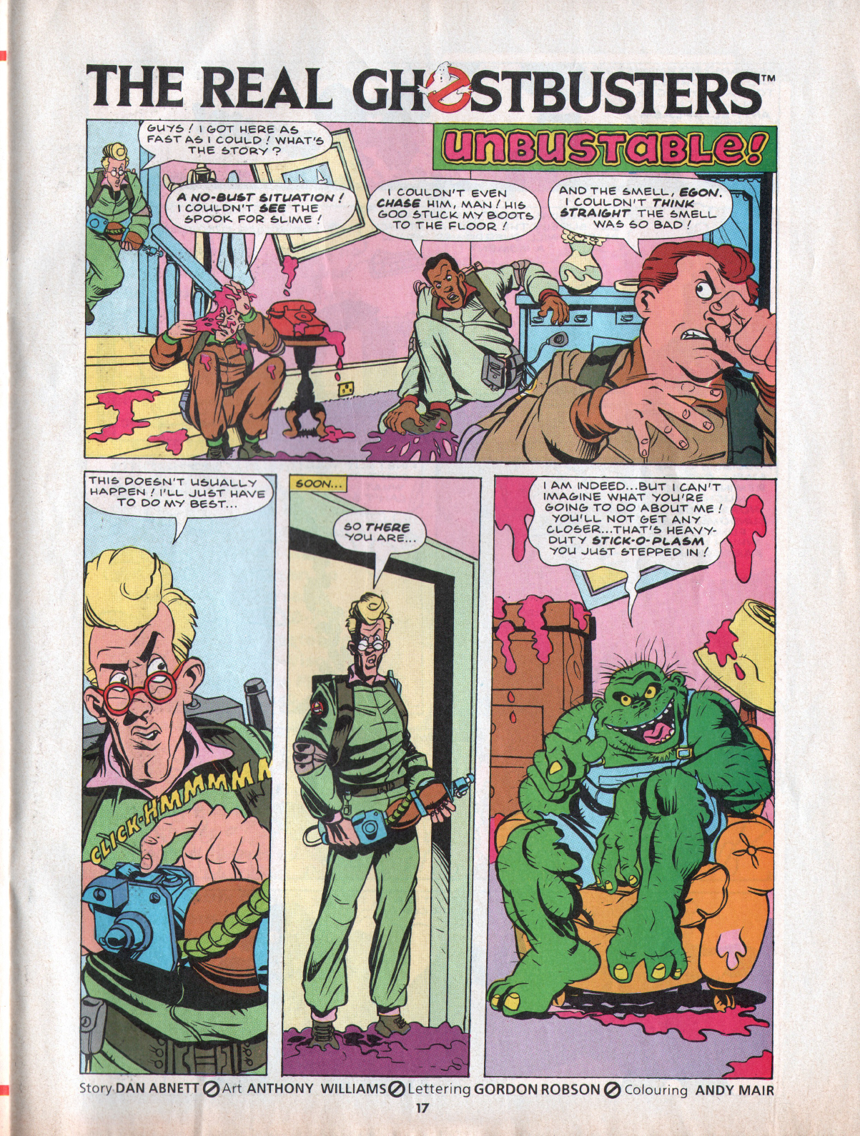 Read online The Real Ghostbusters comic -  Issue #76 - 21