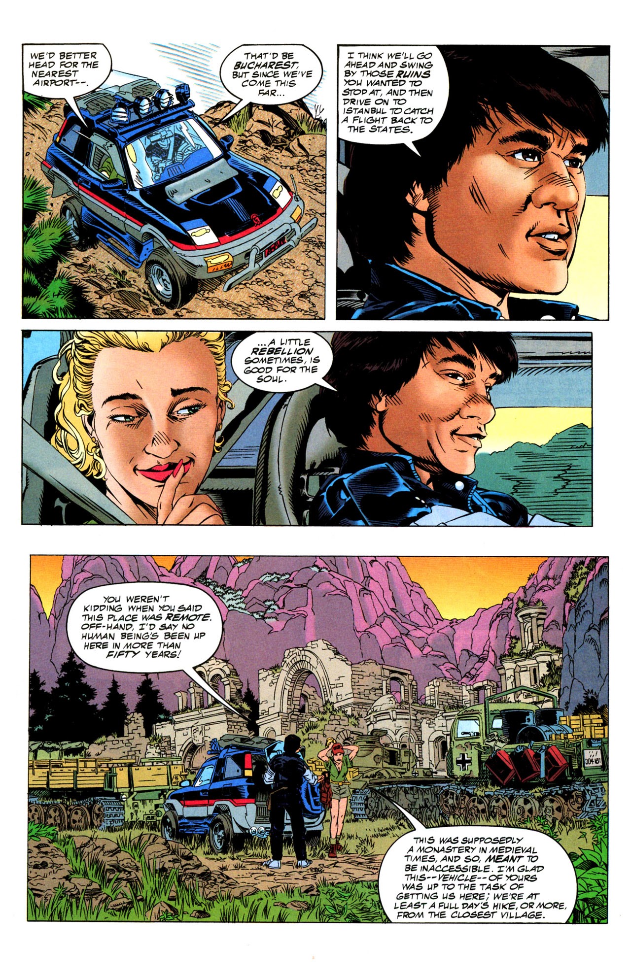 Read online Jackie Chan's Spartan X: The Armour of Heaven comic -  Issue #3 - 15