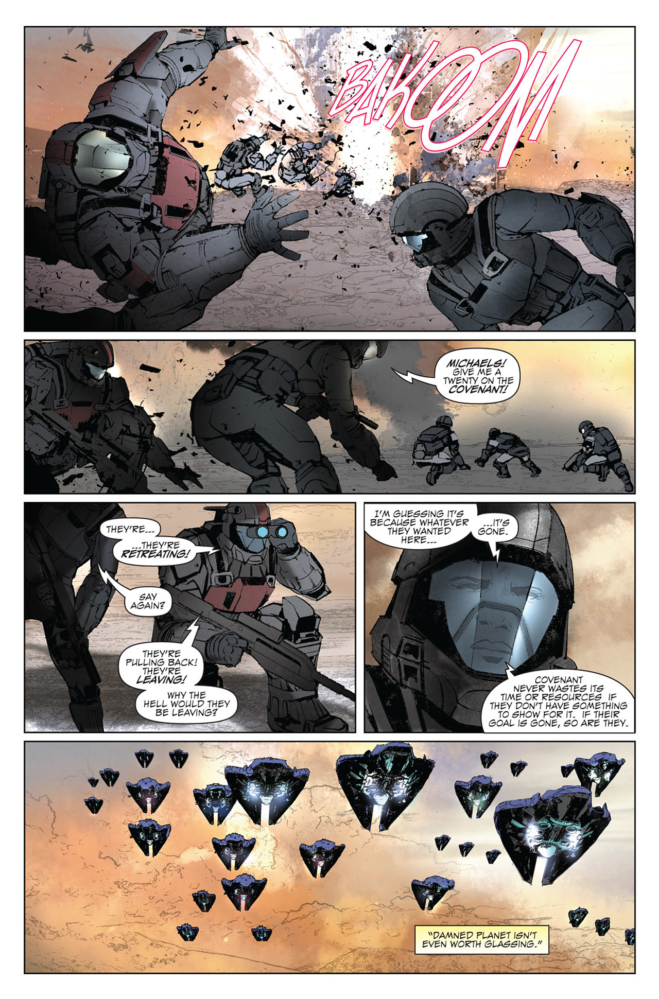 Read online Halo: Helljumper comic -  Issue # Full - 122