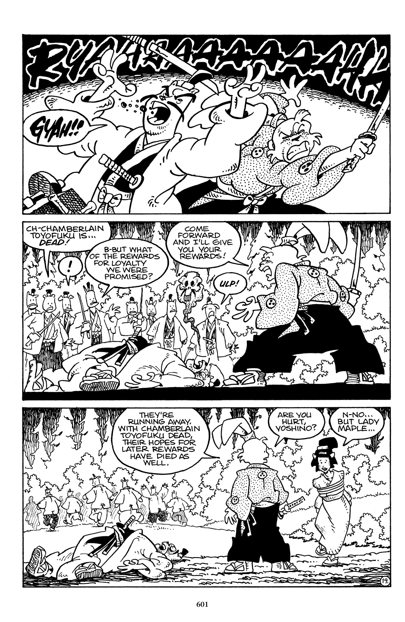 Read online The Usagi Yojimbo Saga comic -  Issue # TPB 2 - 593