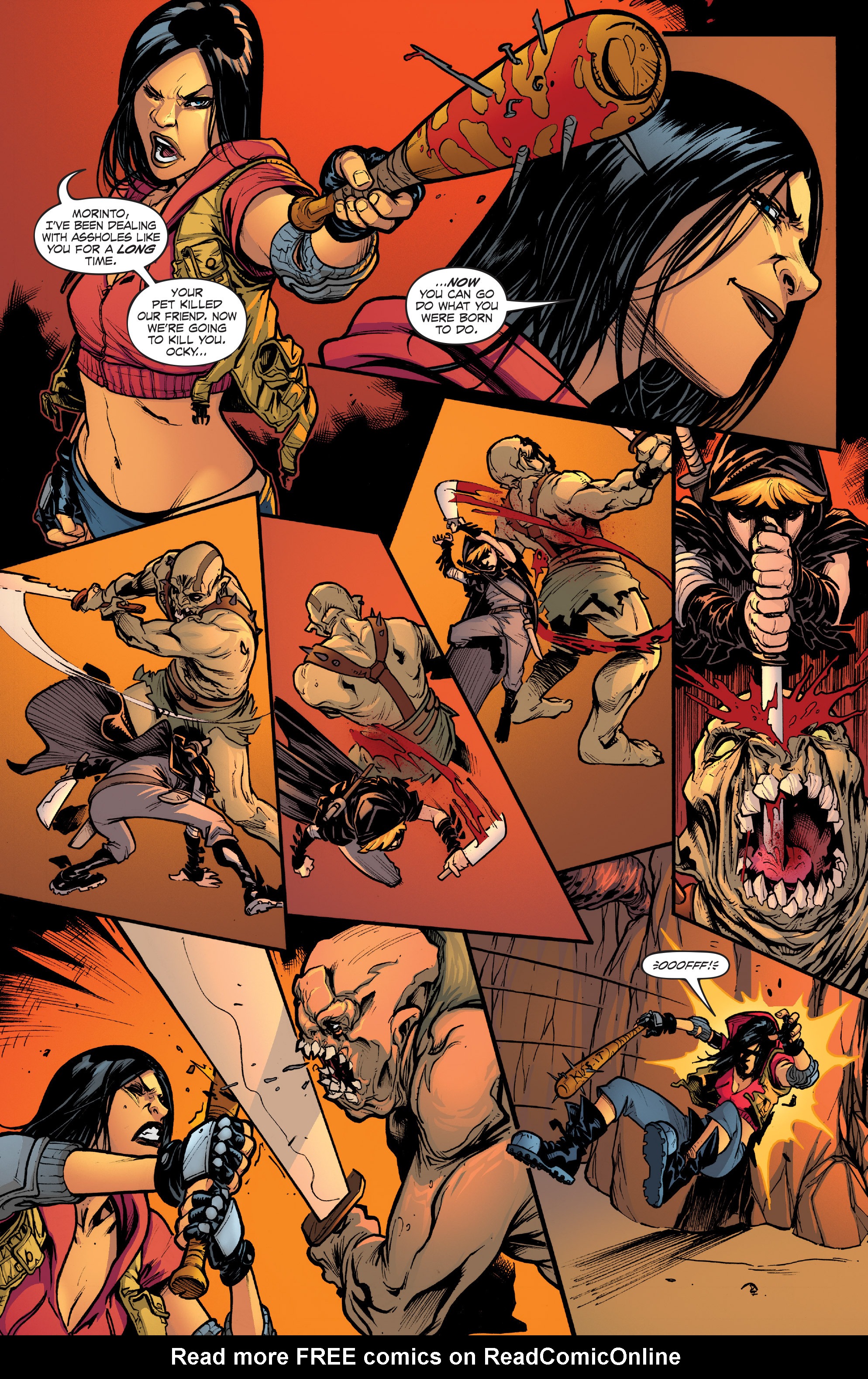 Read online Hack/Slash: Son of Samhain comic -  Issue # Full - 105