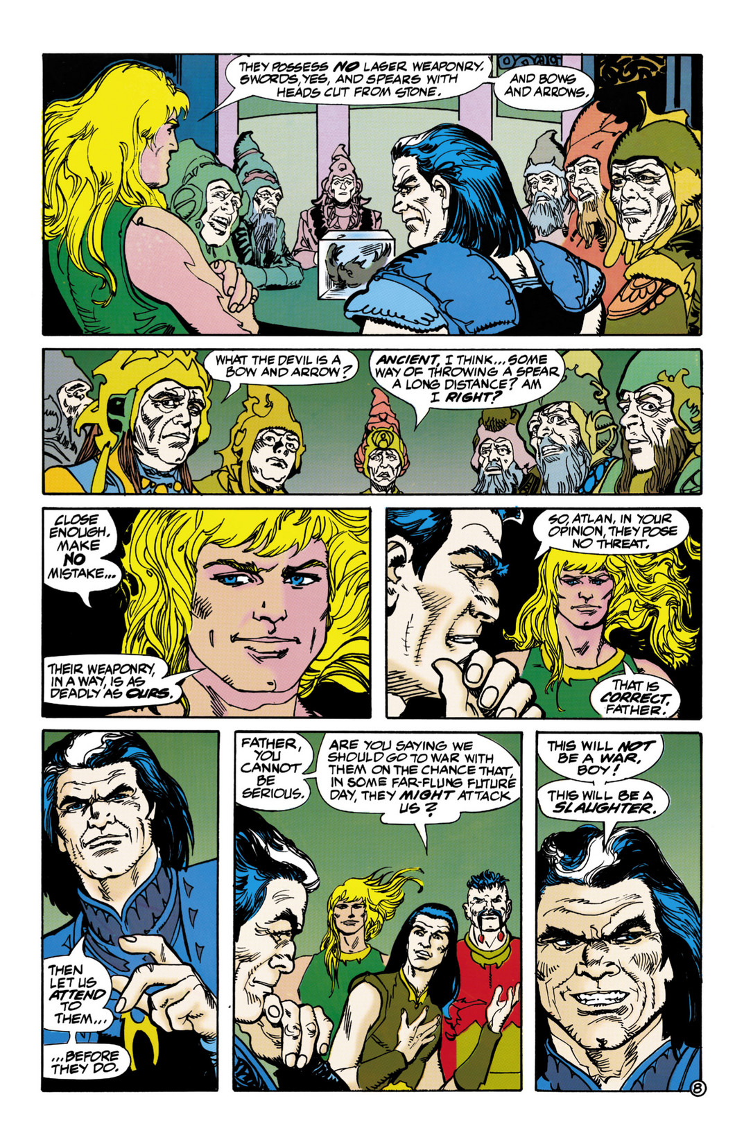 Read online The Atlantis Chronicles comic -  Issue #6 - 8